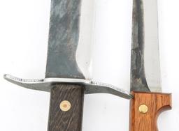 BW BAKER SVORD KNIFE MADE IN NEW ZEALAND LOT OF 5