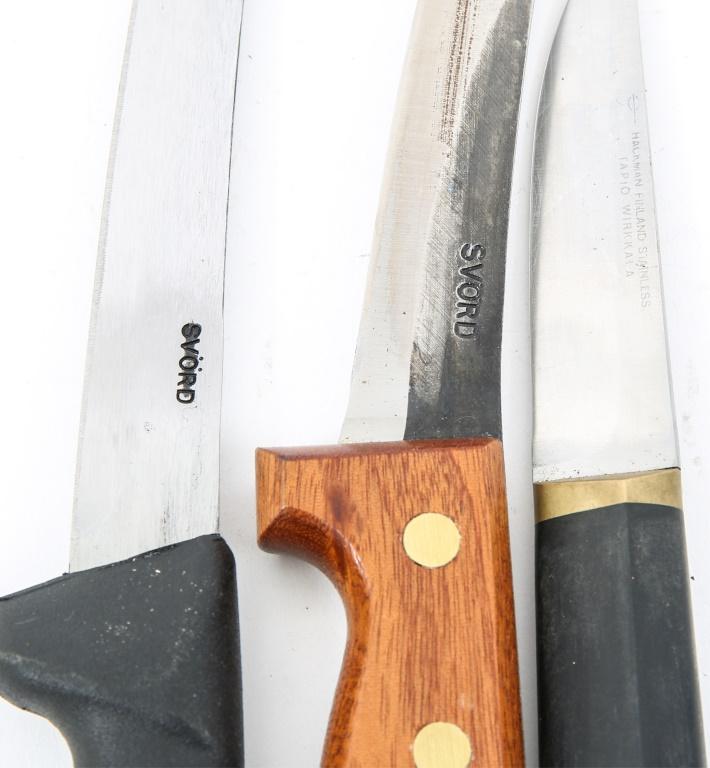 BW BAKER SVORD KNIFE MADE IN NEW ZEALAND LOT OF 5