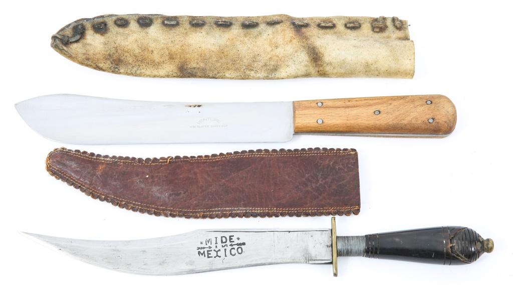 MODERN FIXED BLADE KNIFE & SWORD LOT OF 7
