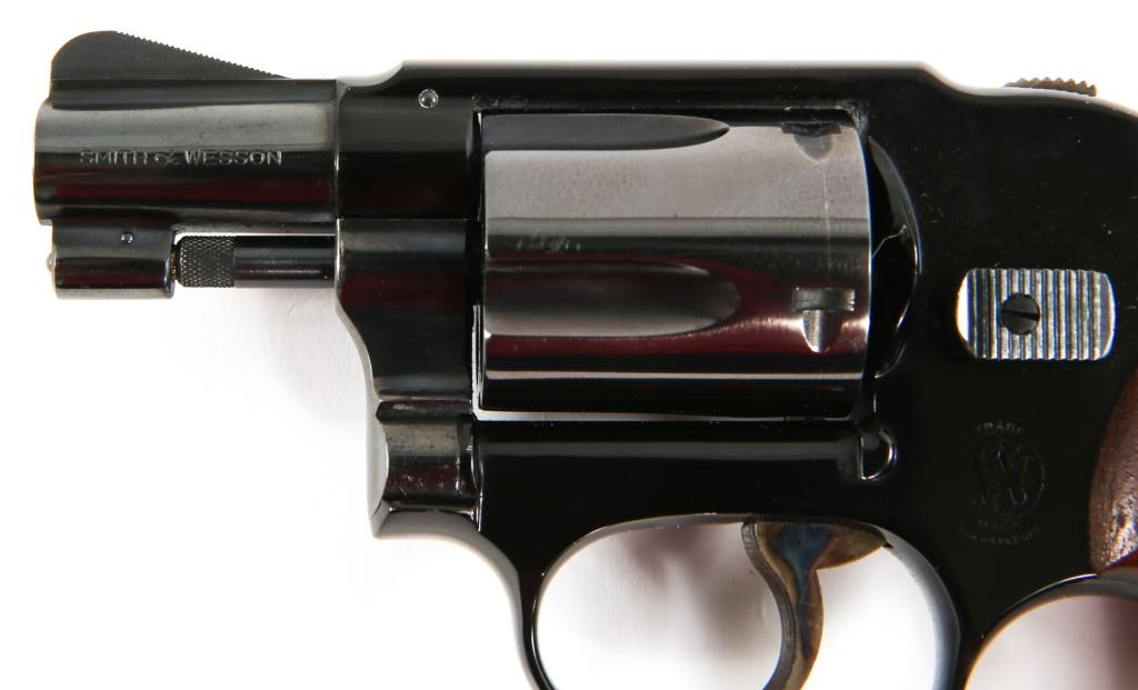 SMITH & WESSON MODEL 38 AIRWEIGHT .38 SPL REVOLVER