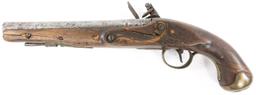 BRITISH KETLAND & ADAMS .69 CAL FLINTLOCK PISTOL