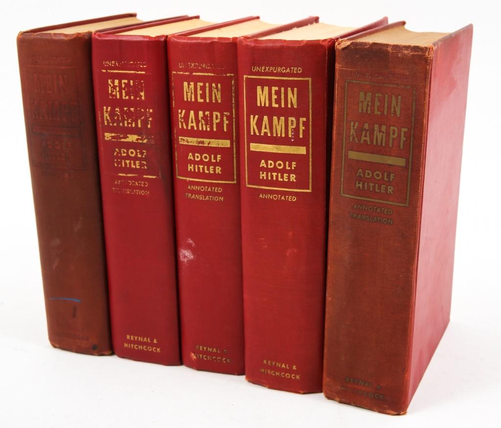 WWII MEIN KAMPF 1939 & 1940 ED REYNAL & HITCHCOCK