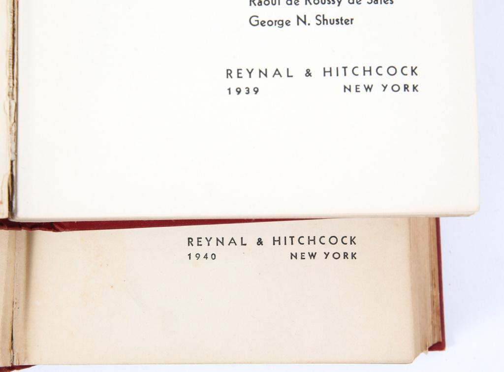 WWII MEIN KAMPF 1939 & 1940 ED REYNAL & HITCHCOCK