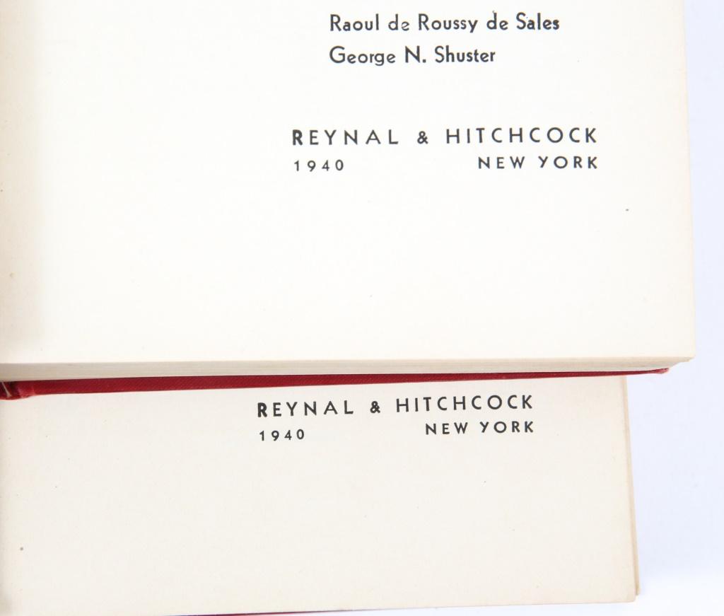 WWII MEIN KAMPF 1939 & 1940 ED REYNAL & HITCHCOCK