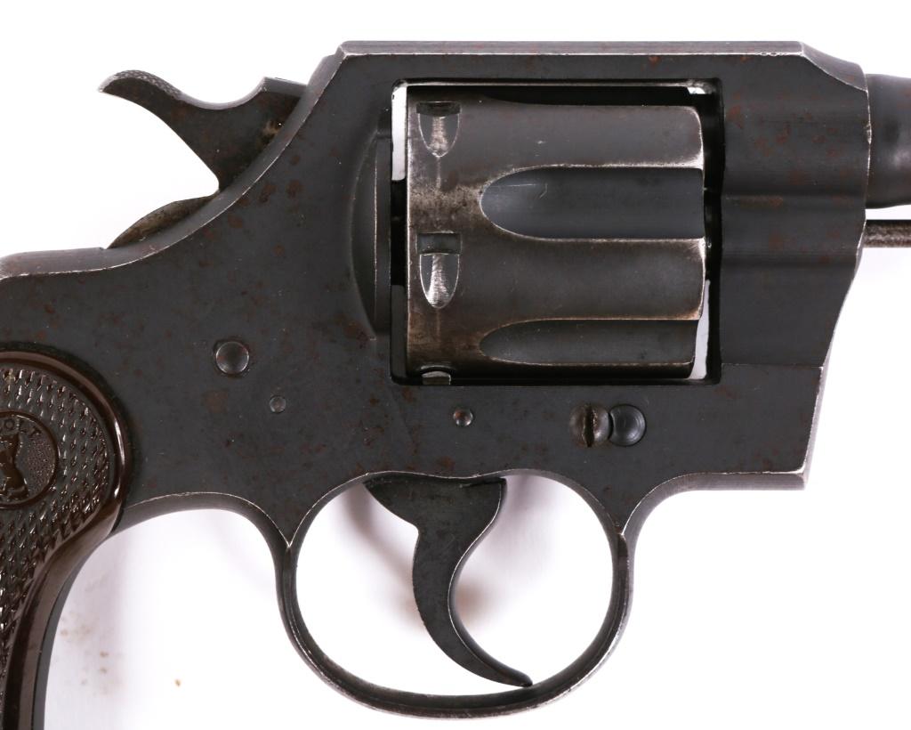 1942 WWII US COLT COMMANDO .38 SPECIAL REVOLVER