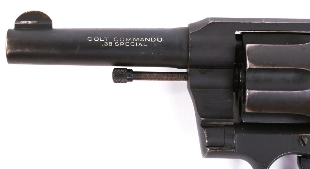 1942 WWII US COLT COMMANDO .38 SPECIAL REVOLVER