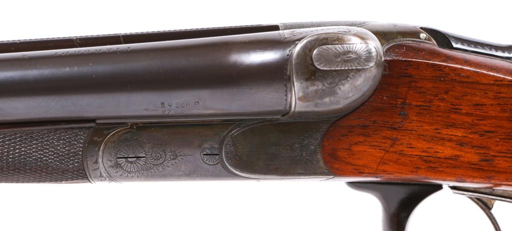 VIERORDT & CO. 16 GAUGE SIDE BY SIDE SHOTGUN
