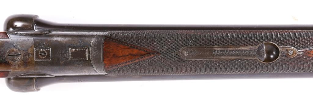 VIERORDT & CO. 16 GAUGE SIDE BY SIDE SHOTGUN