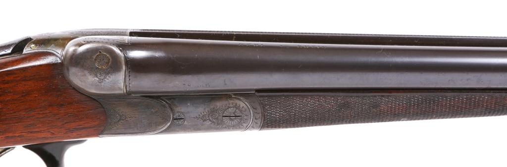 VIERORDT & CO. 16 GAUGE SIDE BY SIDE SHOTGUN