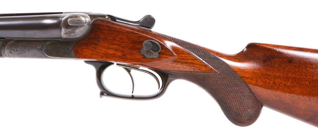 VIERORDT & CO. 16 GAUGE SIDE BY SIDE SHOTGUN