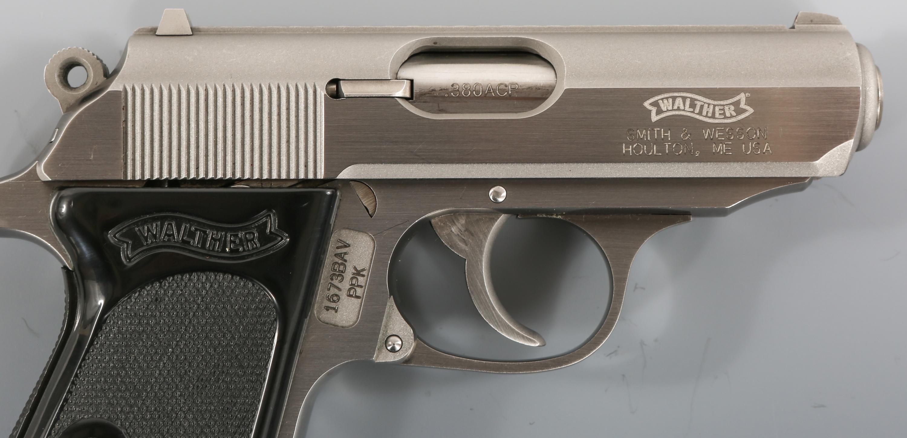 WALTHER MODEL PPK .380 ACP SEMI AUTOMATIC PISTOL