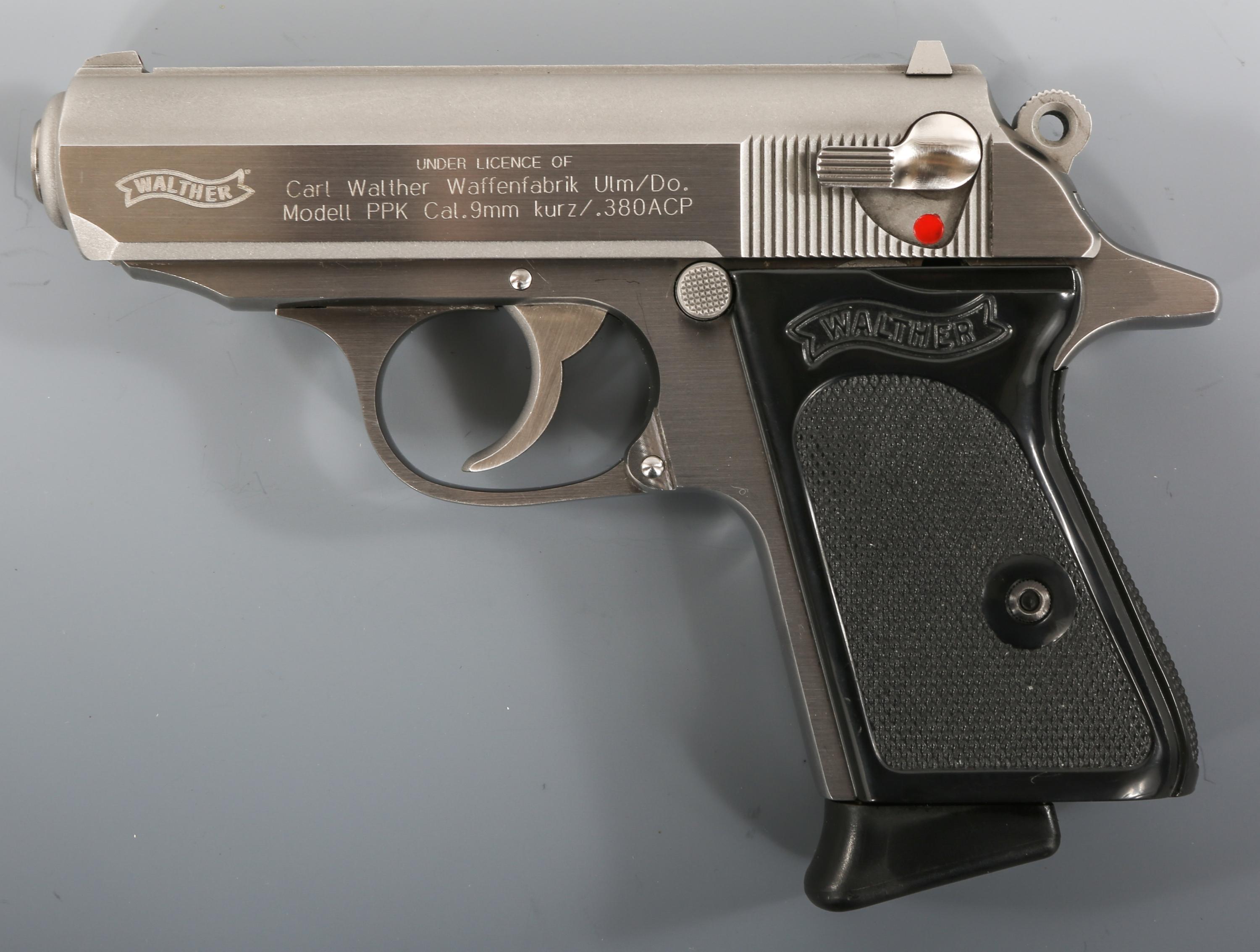 WALTHER MODEL PPK .380 ACP SEMI AUTOMATIC PISTOL