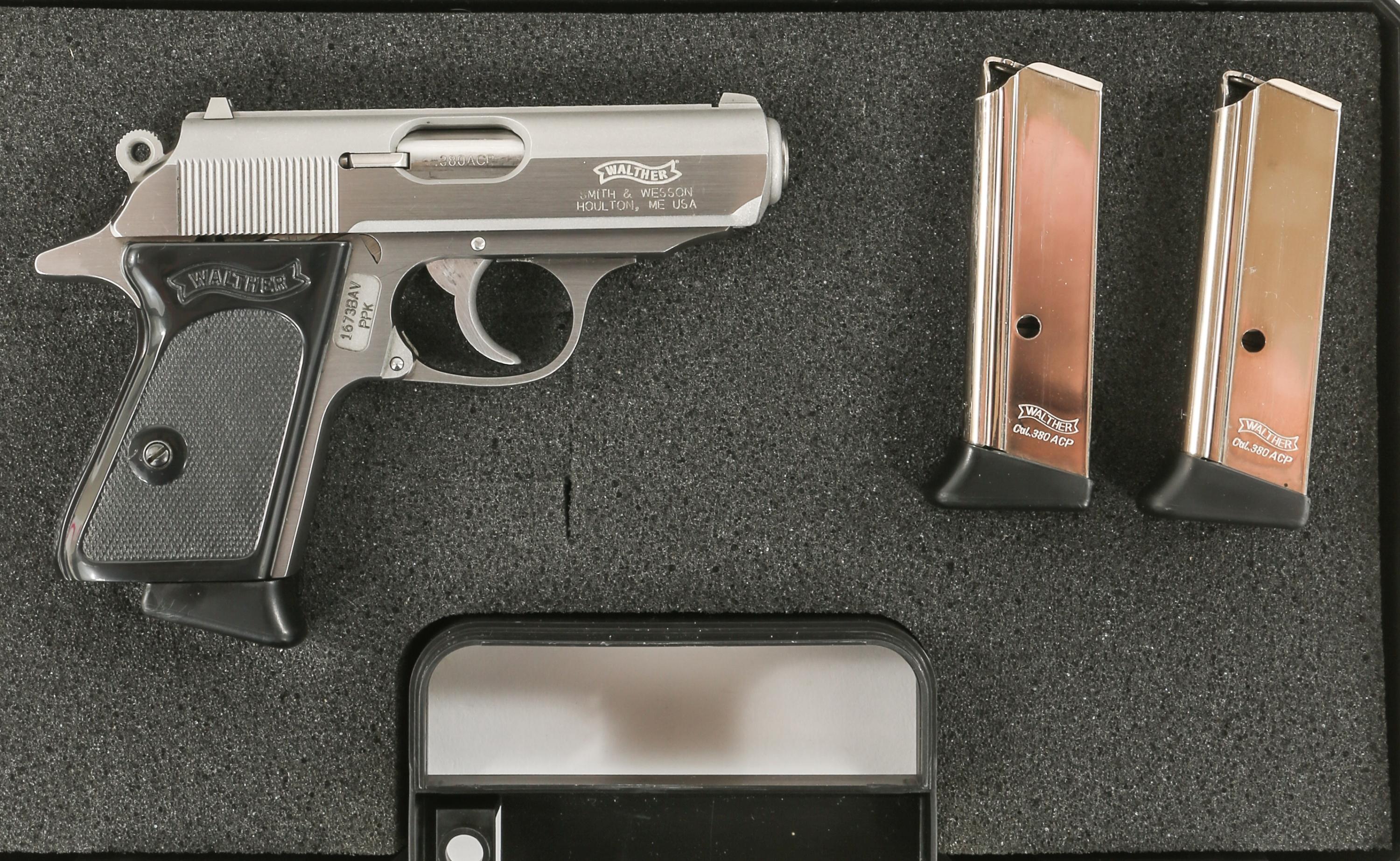 WALTHER MODEL PPK .380 ACP SEMI AUTOMATIC PISTOL