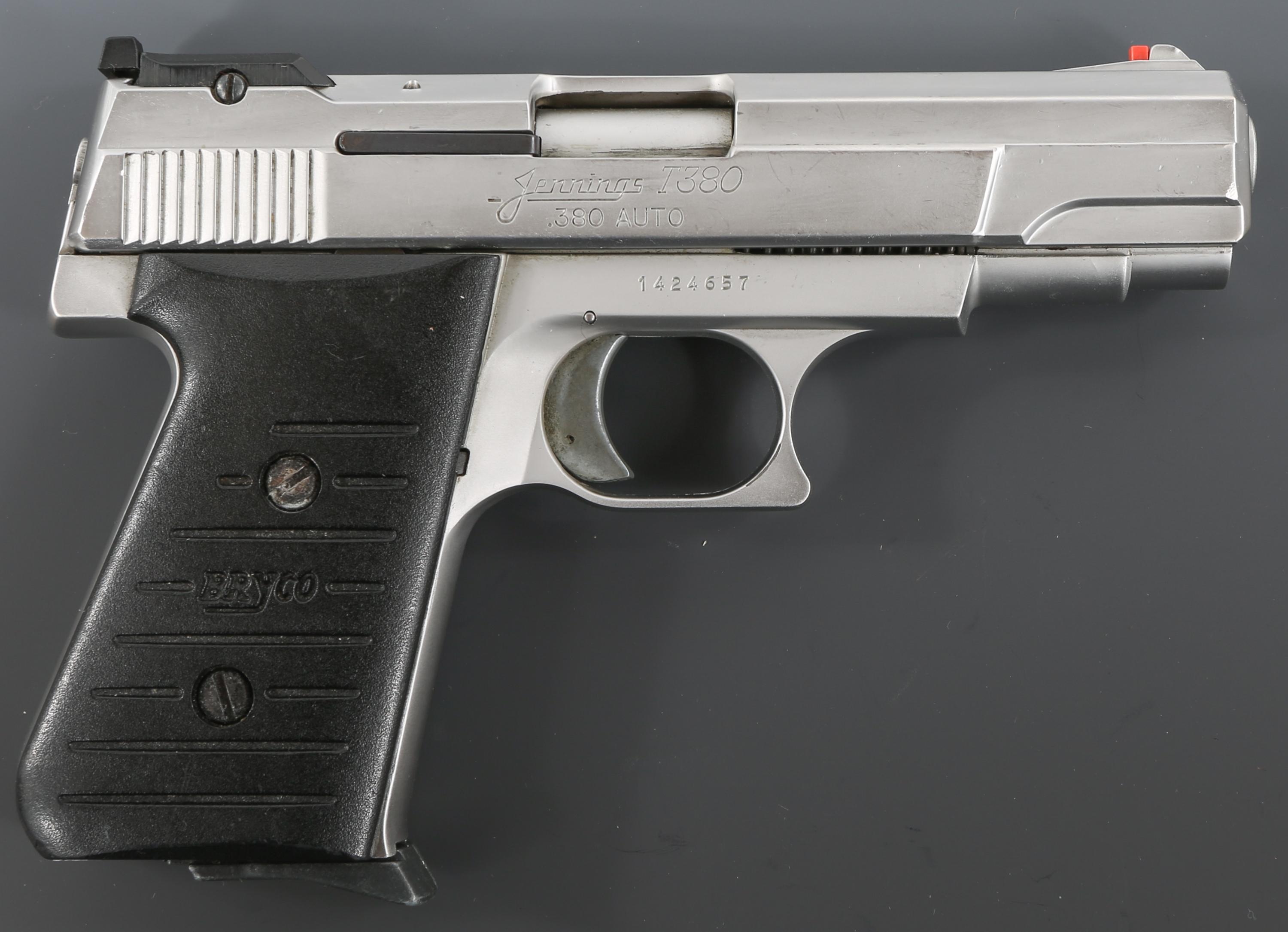 BRYCO ARMS JENNINGS T380 PISTOL .380 AUTO CALIBER