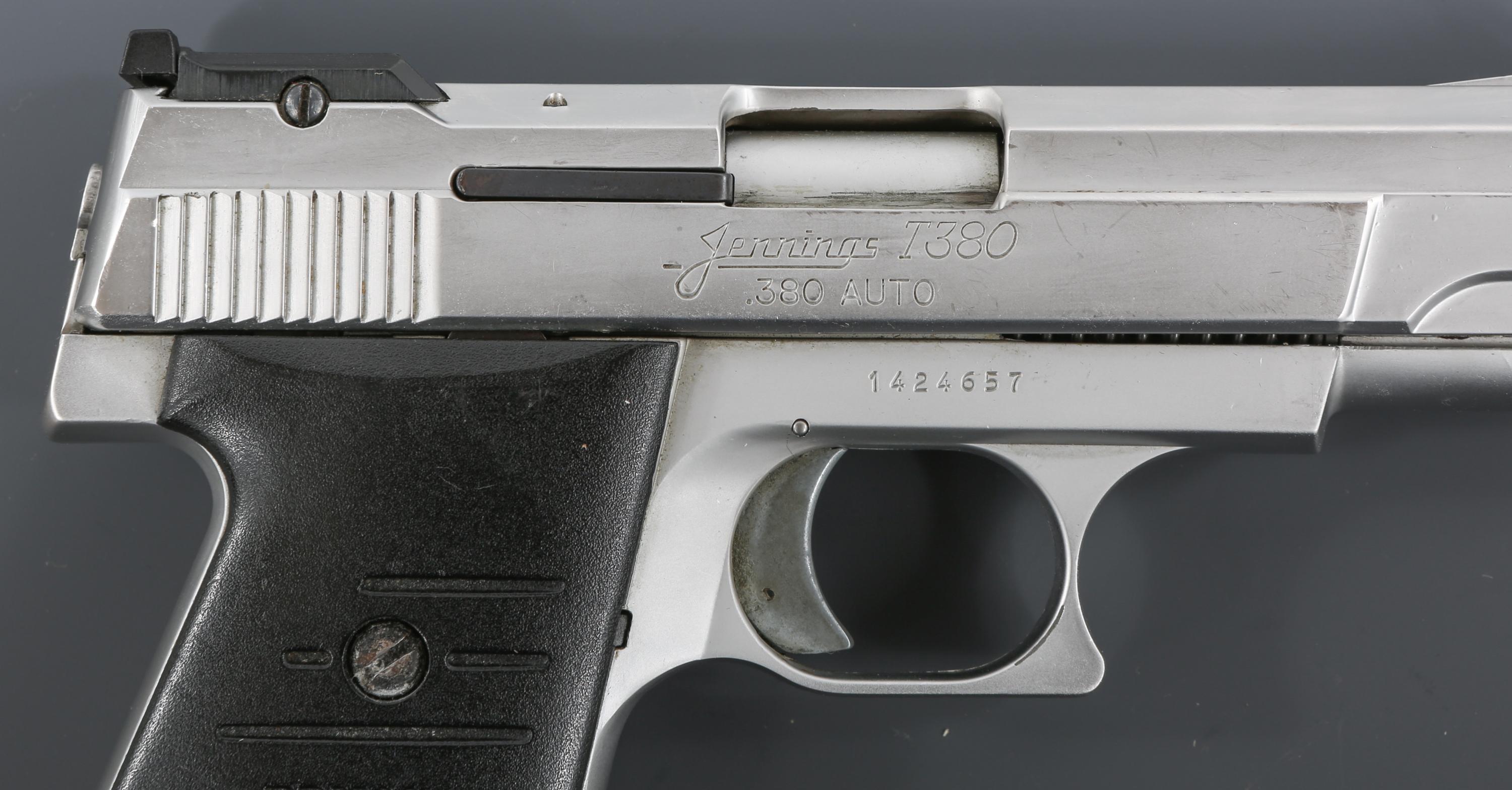 BRYCO ARMS JENNINGS T380 PISTOL .380 AUTO CALIBER