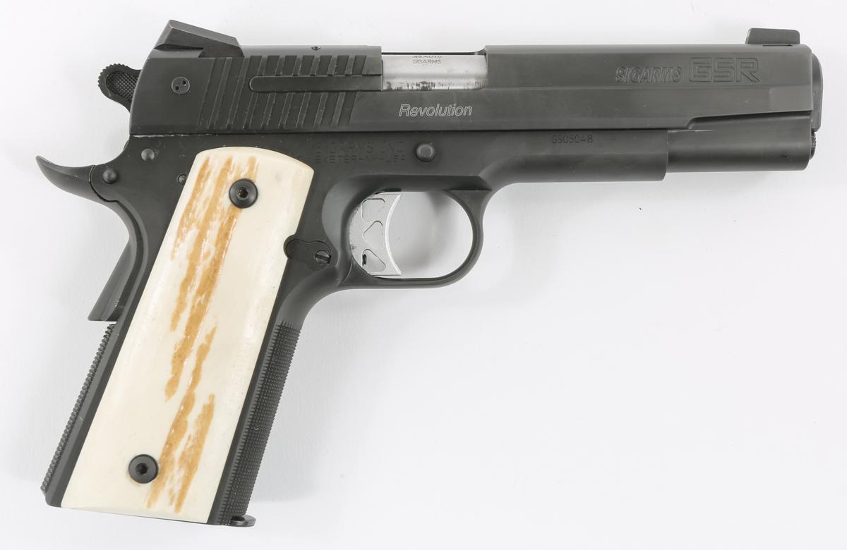 SIG ARMS 1911 GSR REVOLUTION .45 AUTO PISTOL