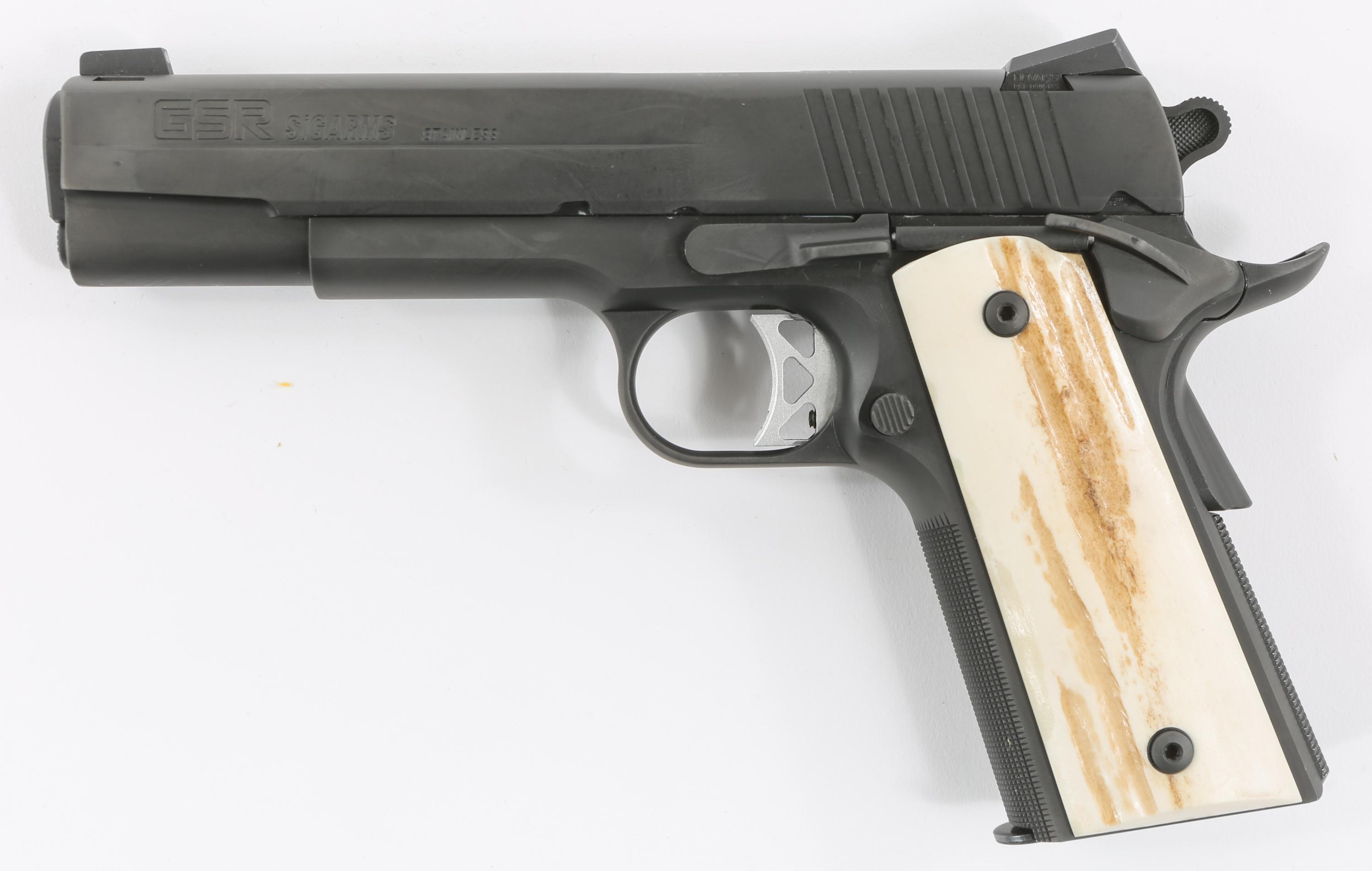 SIG ARMS 1911 GSR REVOLUTION .45 AUTO PISTOL
