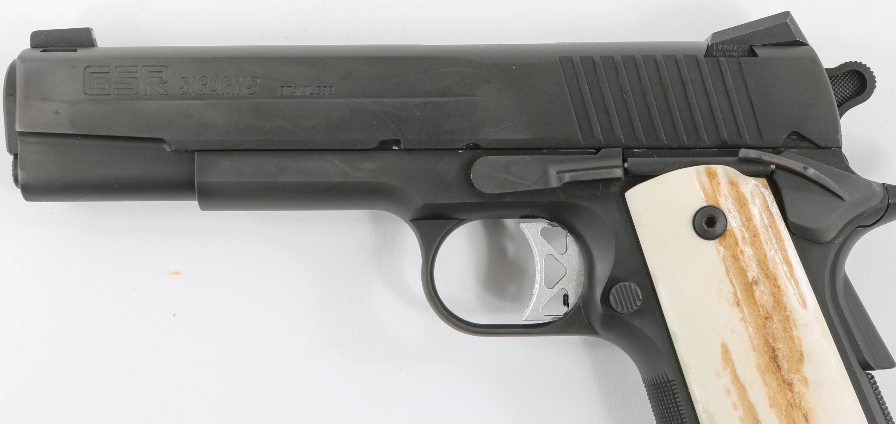 SIG ARMS 1911 GSR REVOLUTION .45 AUTO PISTOL