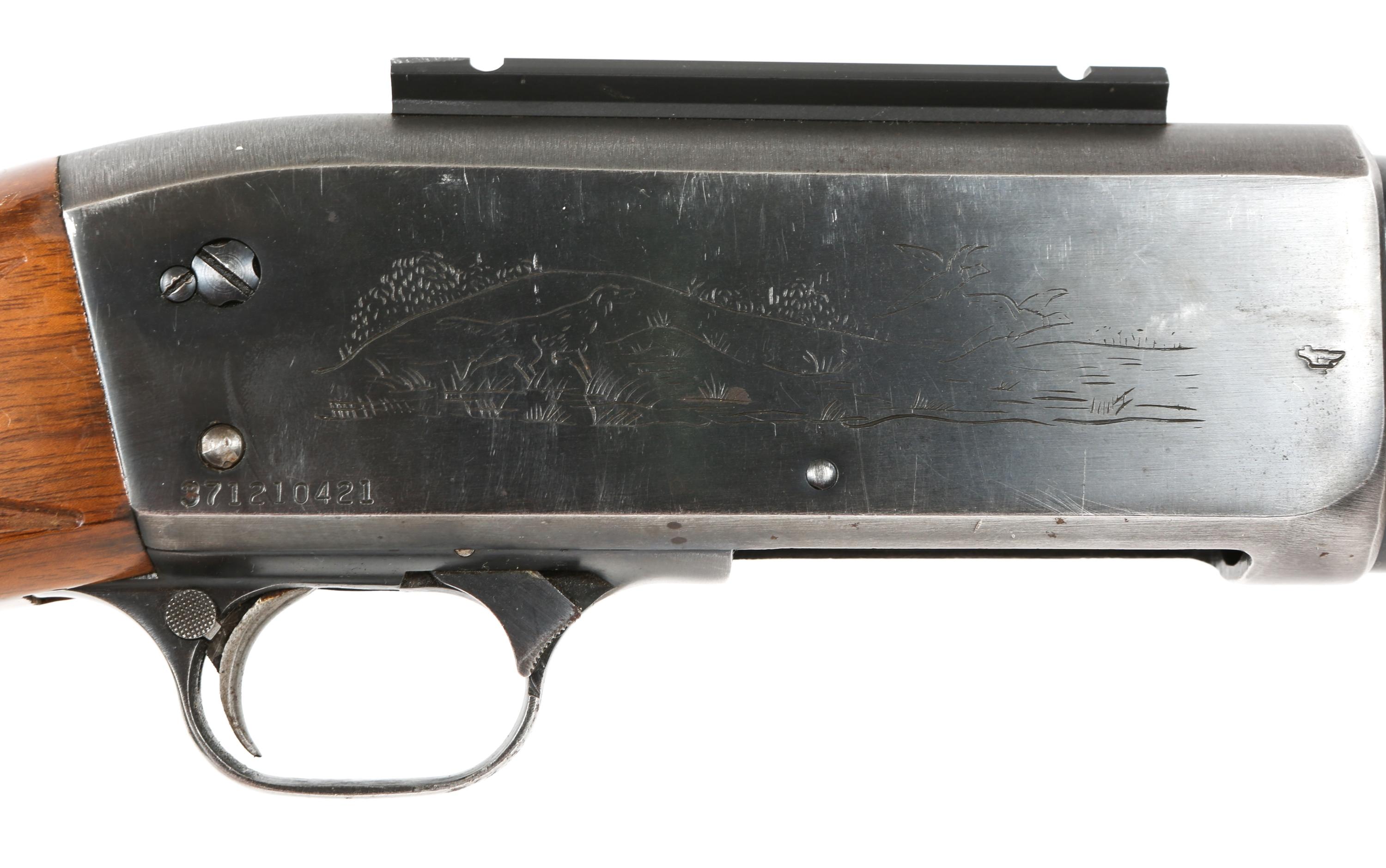 ITHACA MODEL 37 12 GAUGE RIFLED SHOTGUN