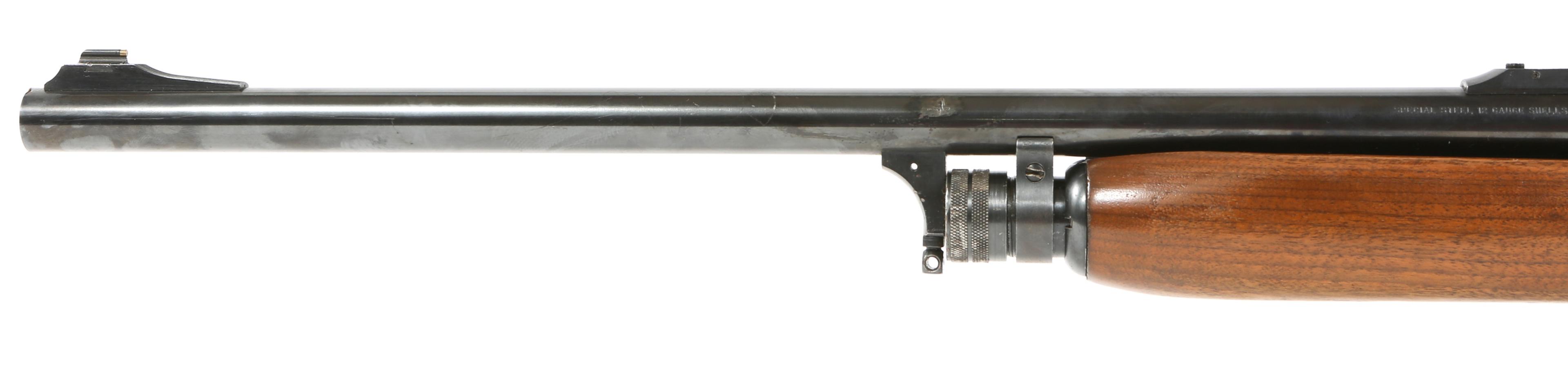 ITHACA MODEL 37 12 GAUGE RIFLED SHOTGUN