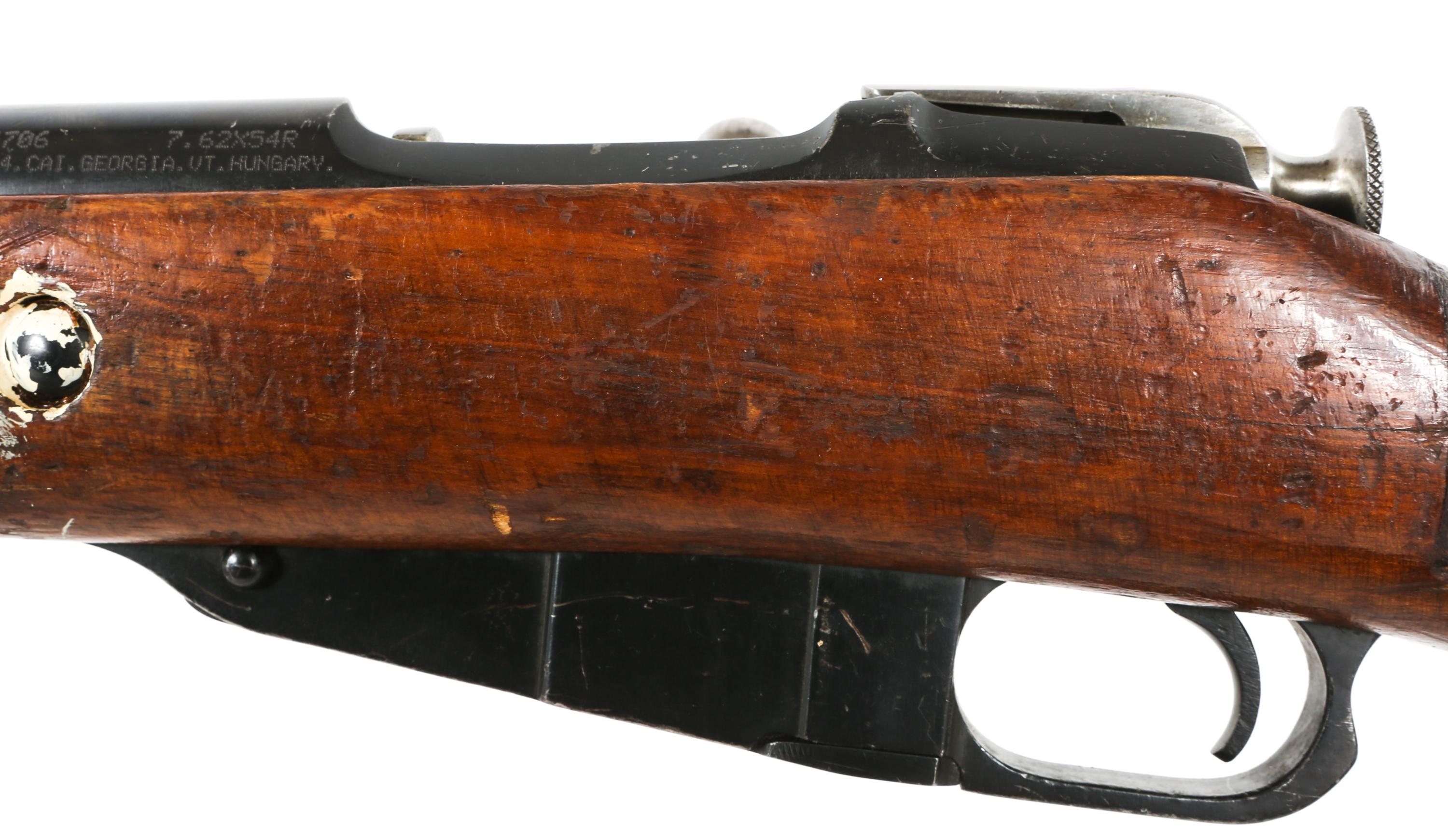1953 HUNGARIAN FEG MODEL 44 7.62X54r RIFLE