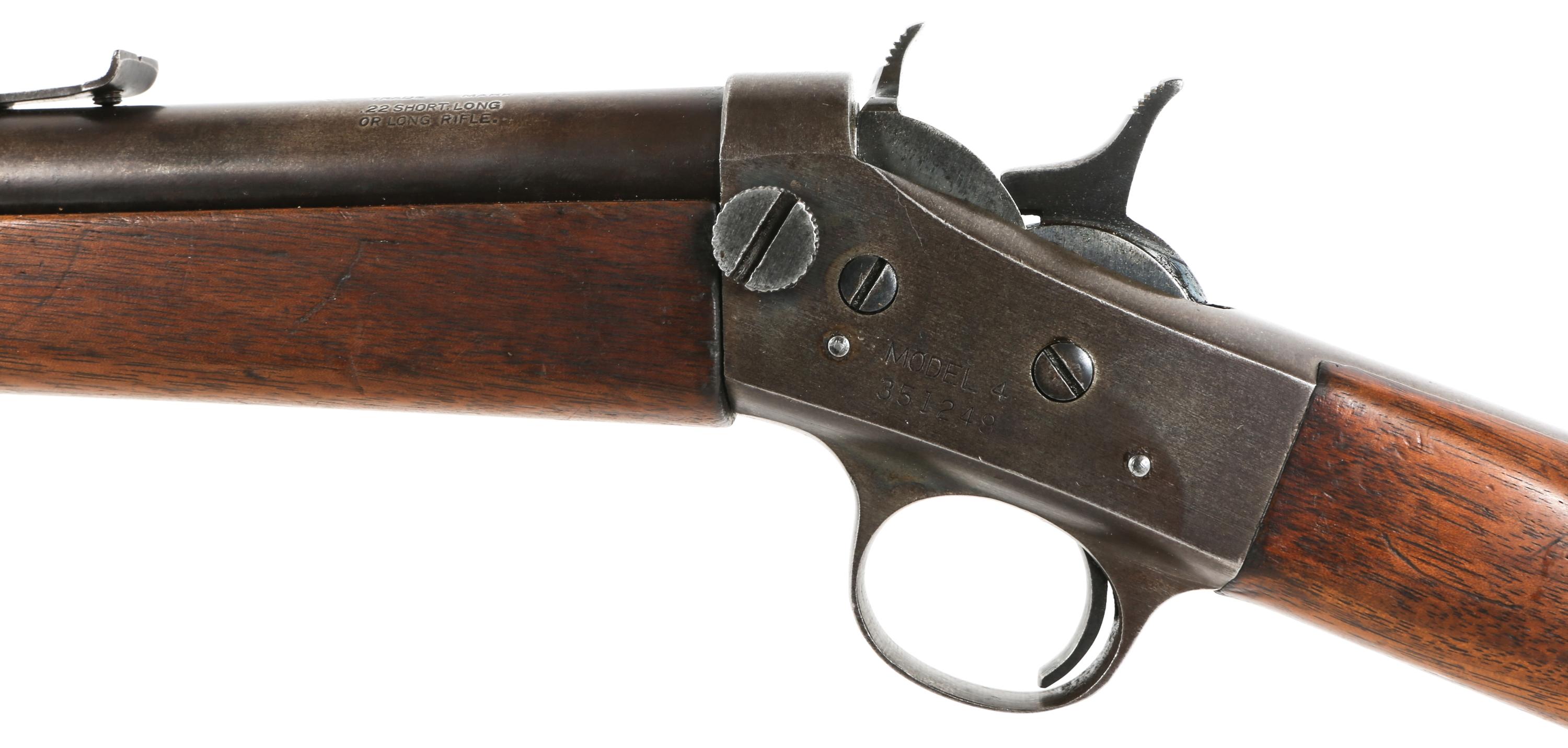REMINGTON MODEL 4 .22 S-L-LR RIFLE