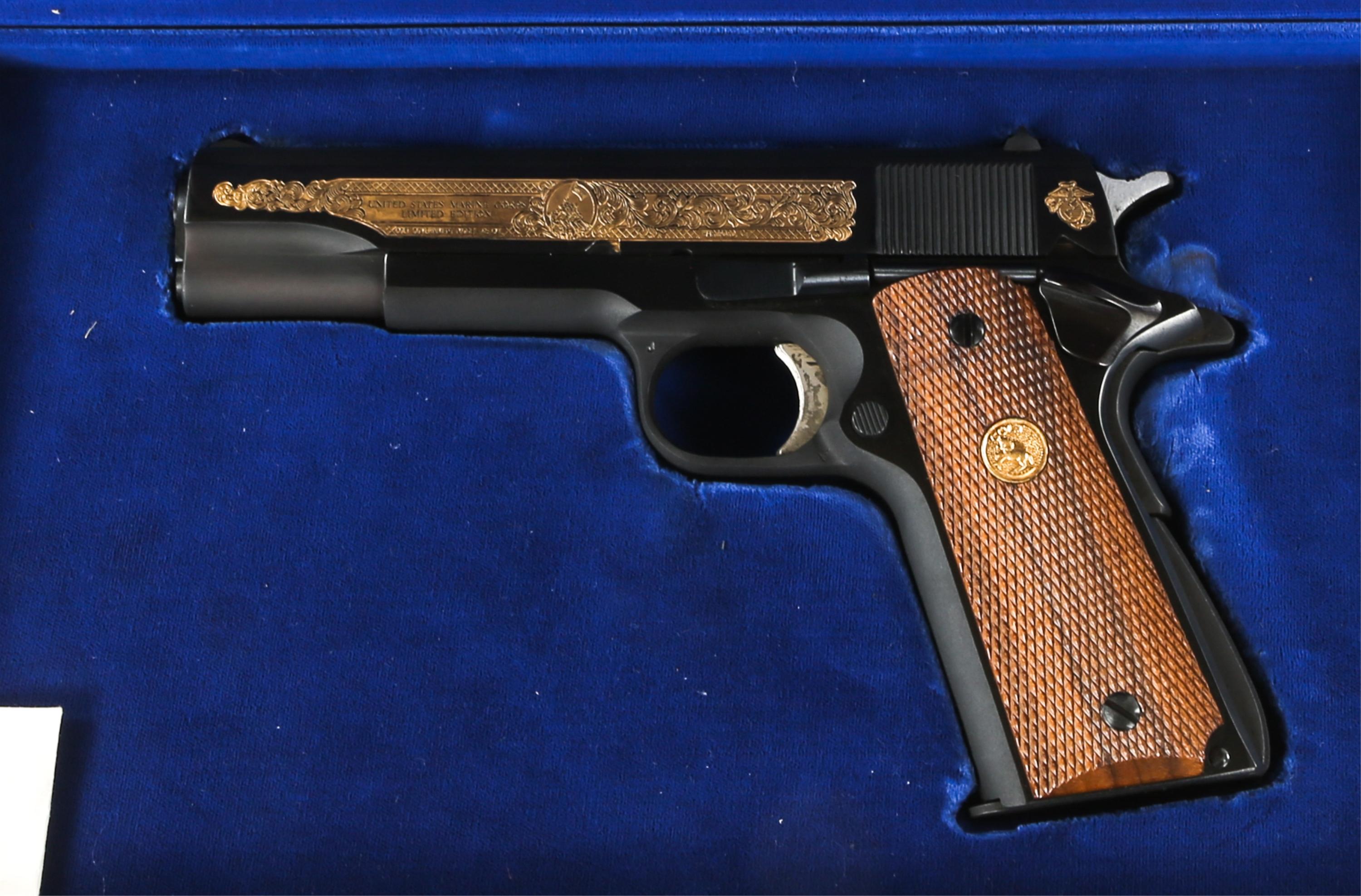 COLT SERIES 70 M1911 USMC COMMEMORATIVE PISTOL