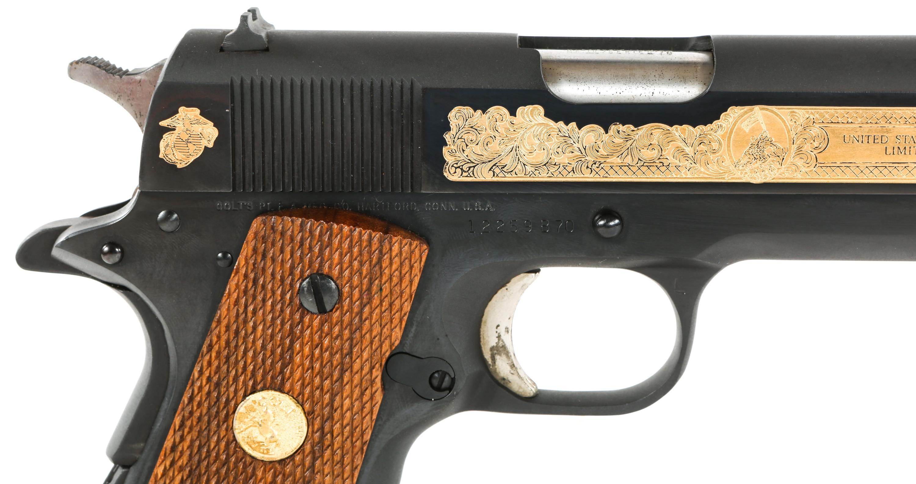 COLT SERIES 70 M1911 USMC COMMEMORATIVE PISTOL