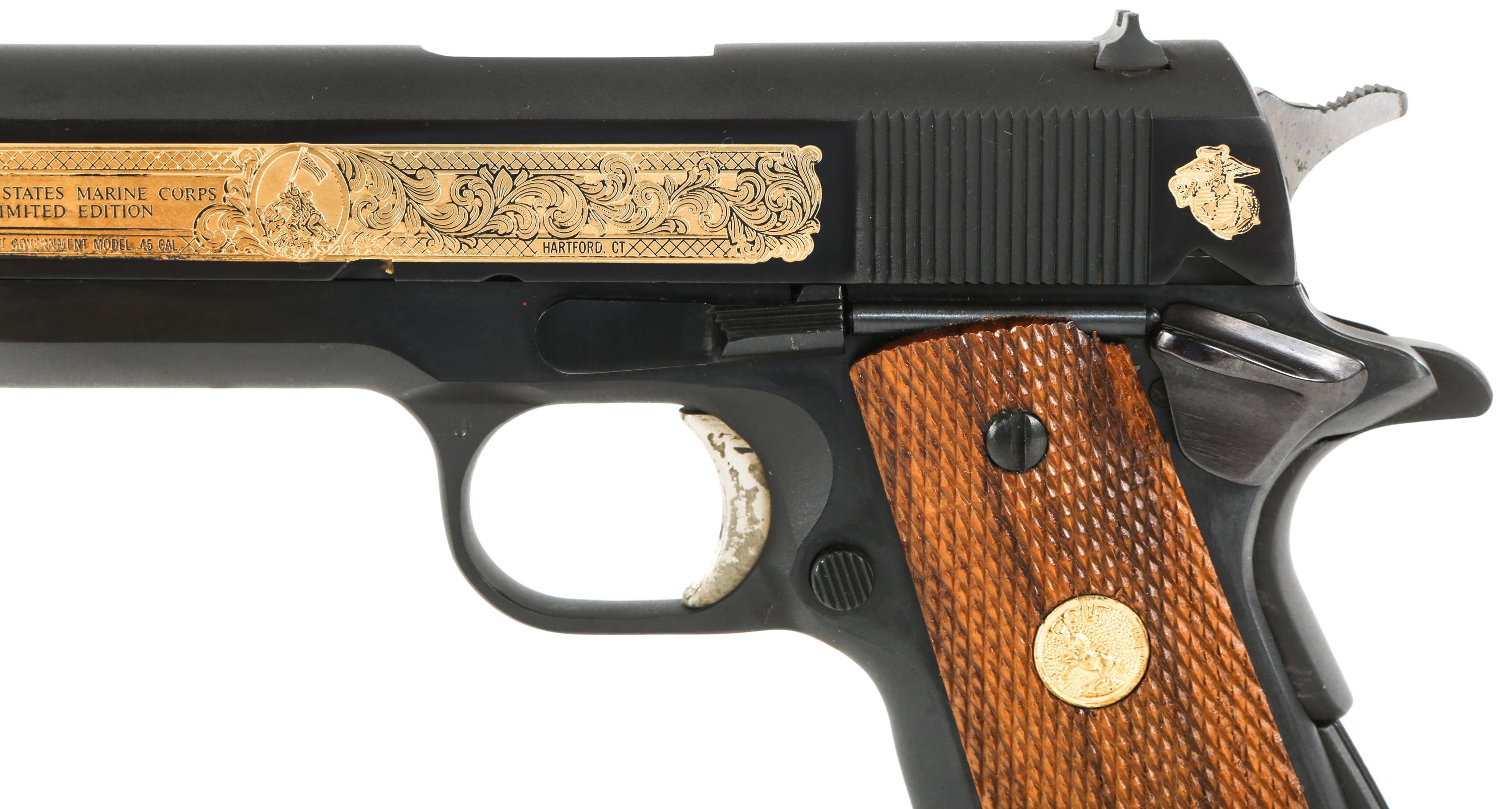 COLT SERIES 70 M1911 USMC COMMEMORATIVE PISTOL