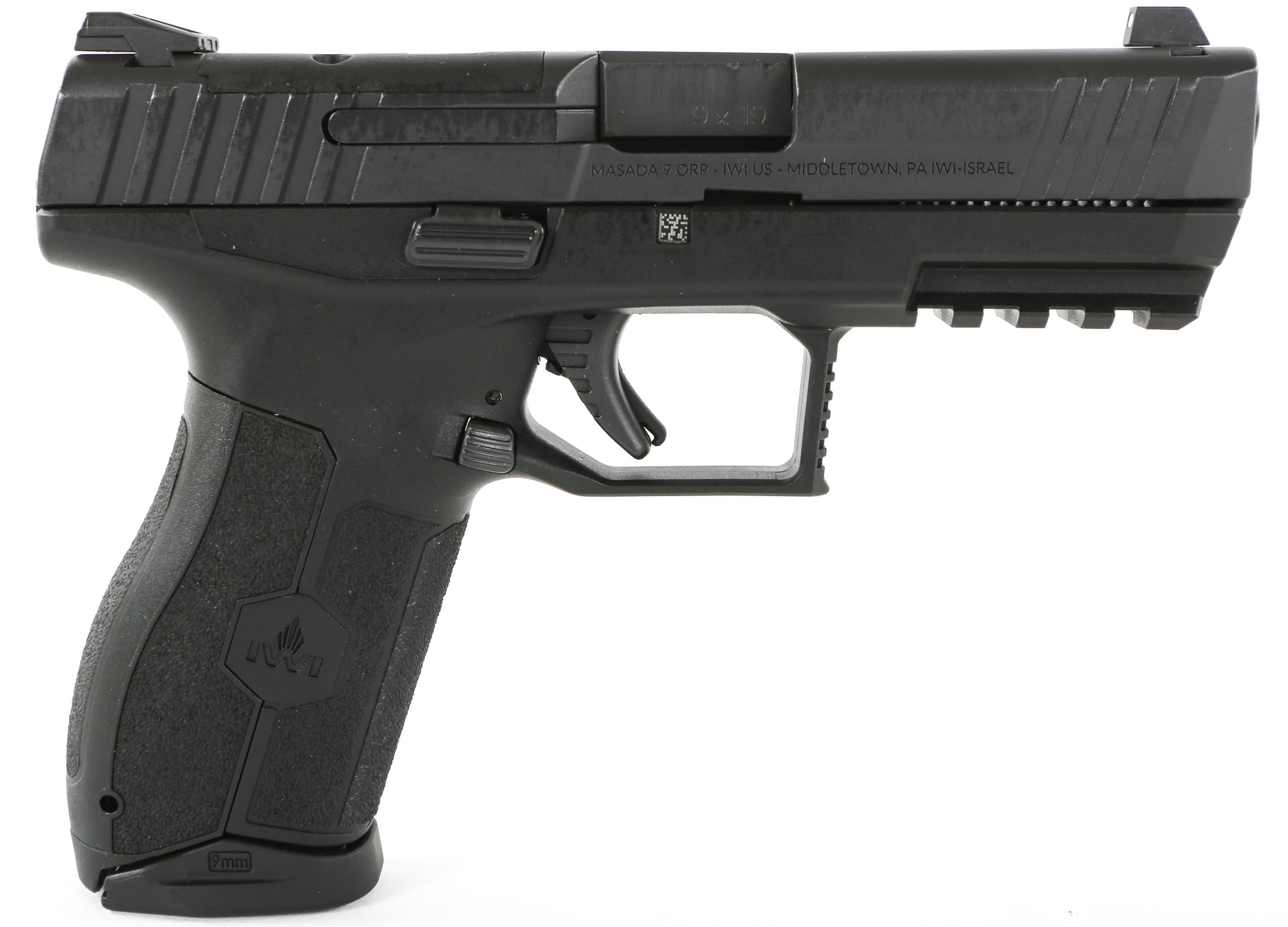 IWI MODEL MASADA 9x19mm SEMI AUTOMATIC PISTOL