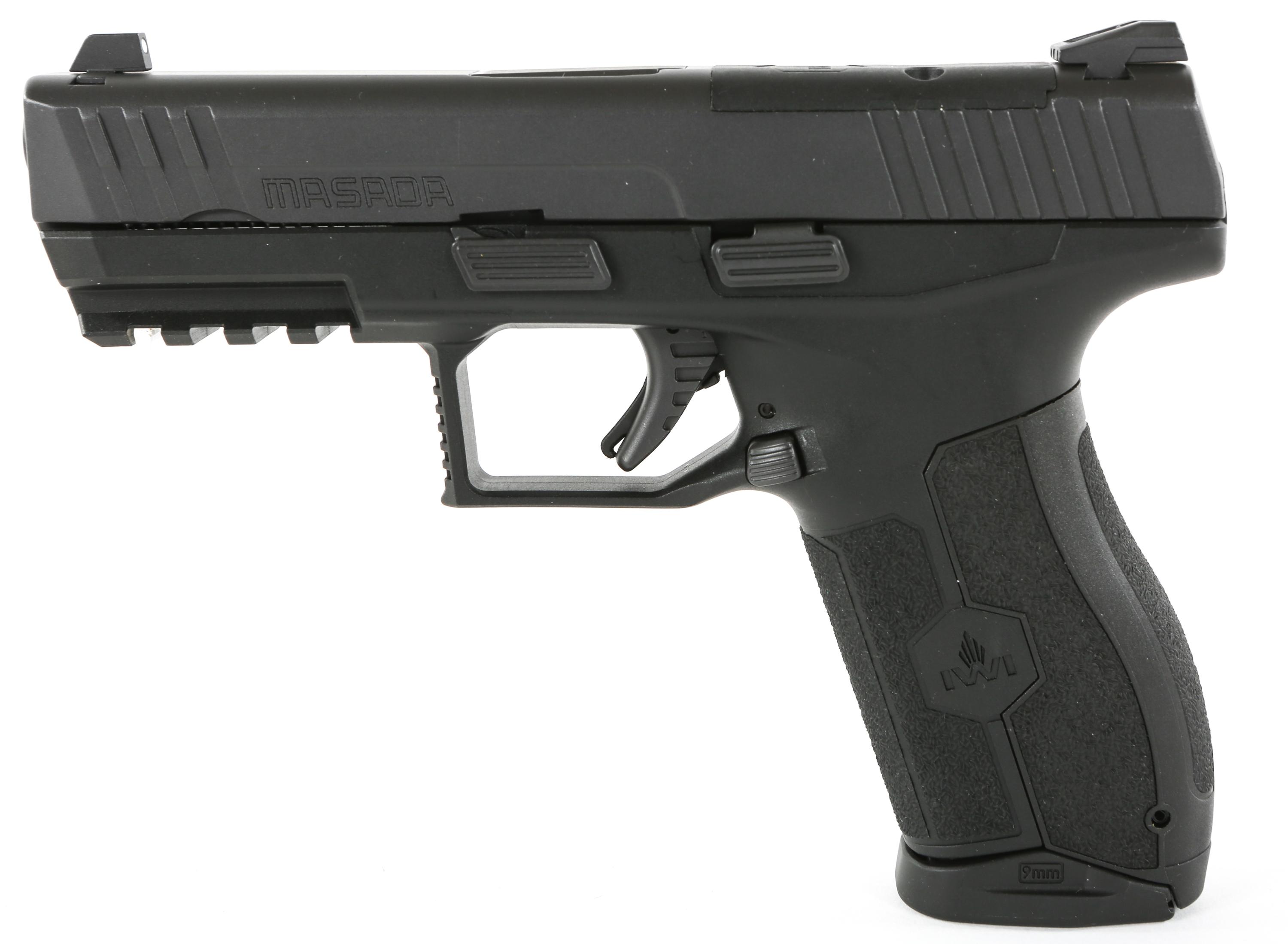 IWI MODEL MASADA 9x19mm SEMI AUTOMATIC PISTOL