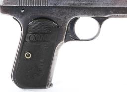 1925 COLT M1903 POCKET HAMMERLESS .32 ACP PISTOL