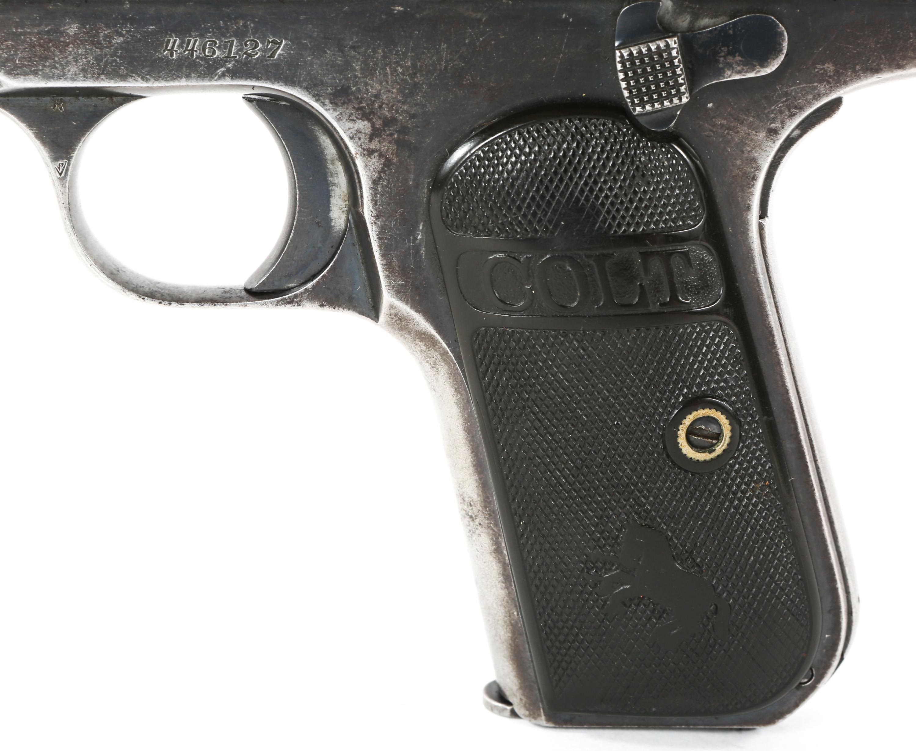 1925 COLT M1903 POCKET HAMMERLESS .32 ACP PISTOL