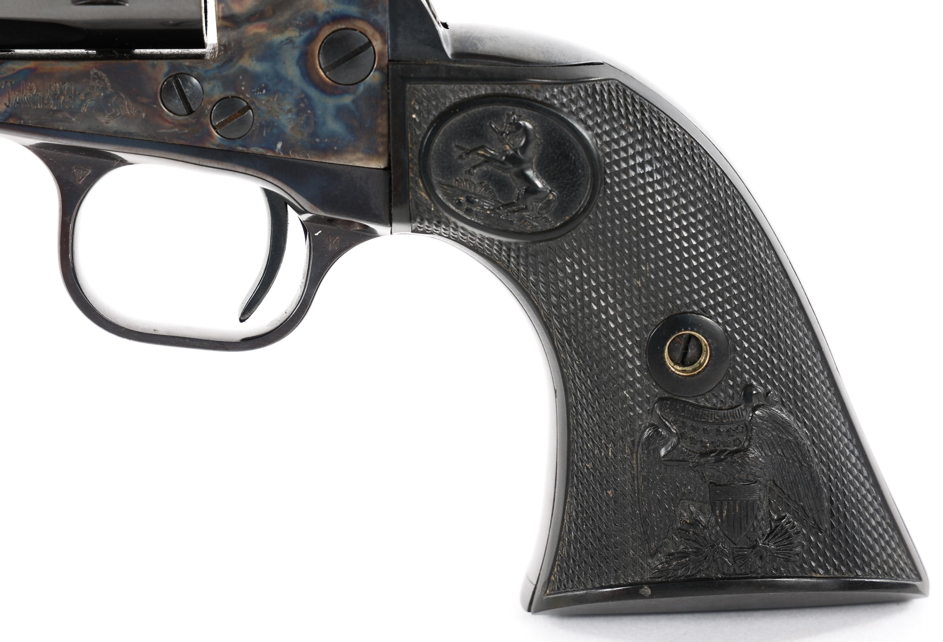 1981 COLT SINGLE ACTION ARMY REVOLVER .45 CALIBER