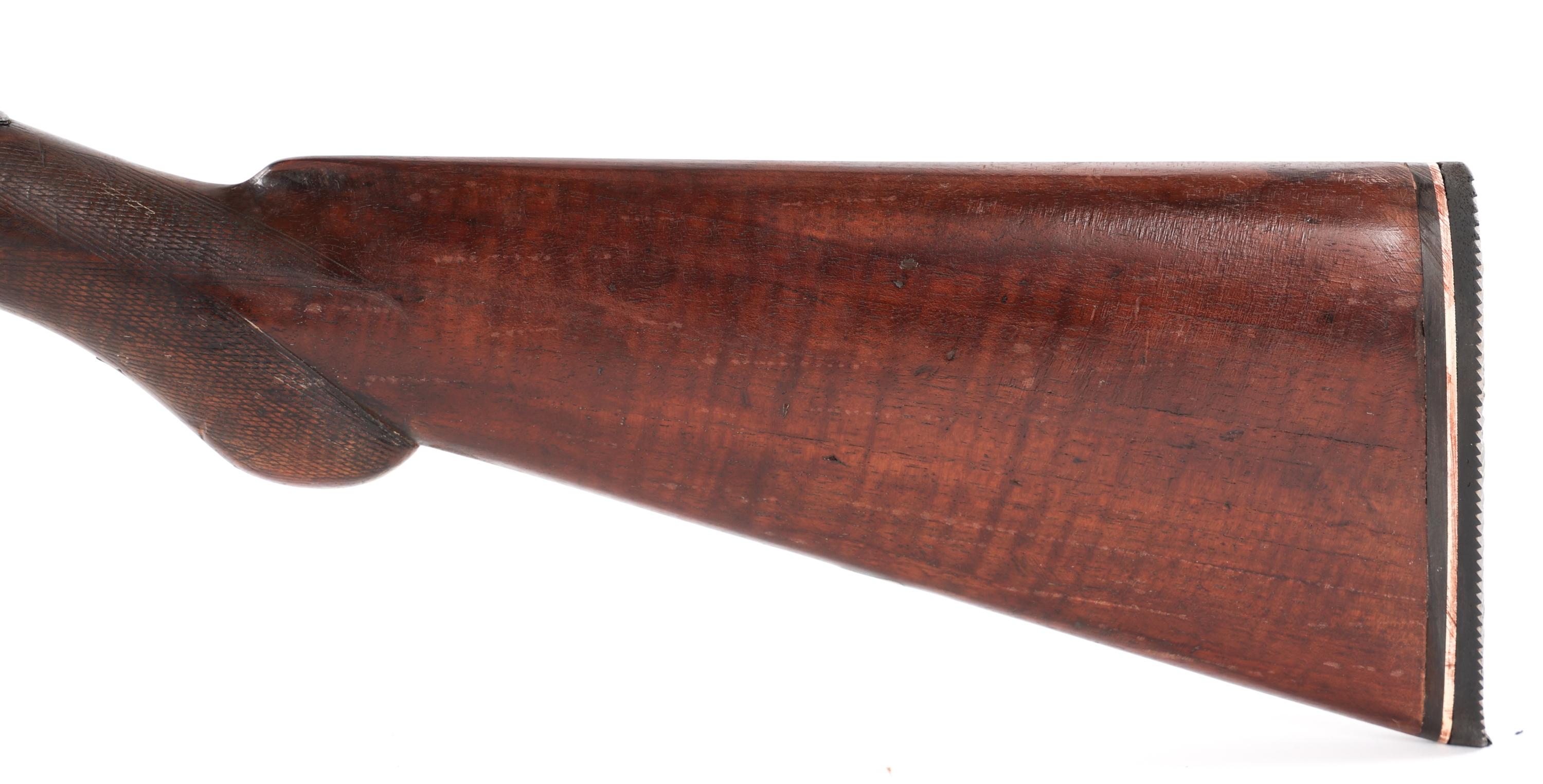 WEBLEY & SCOTT 12 GAUGE DOUBLE BARREL SHOTGUN