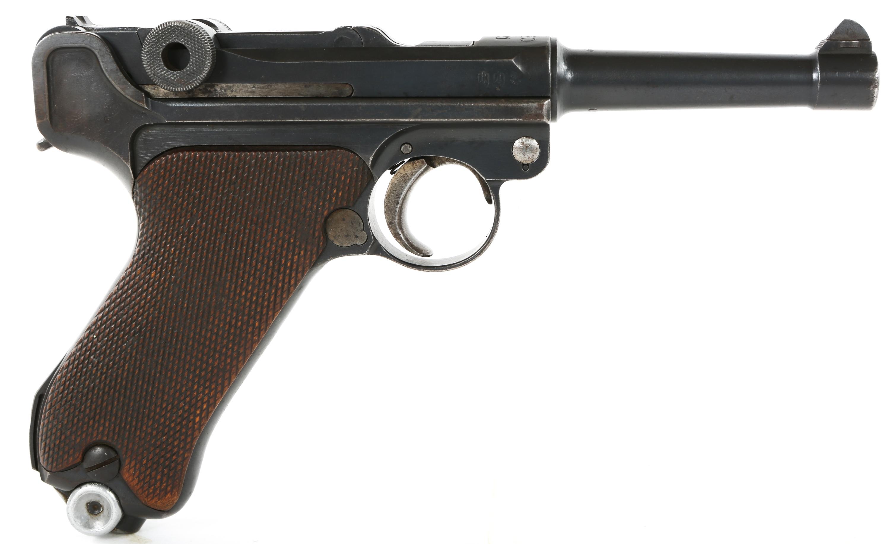 1921 WWI GERMAN DWM MODEL P.08 LUGER 9mm PISTOL