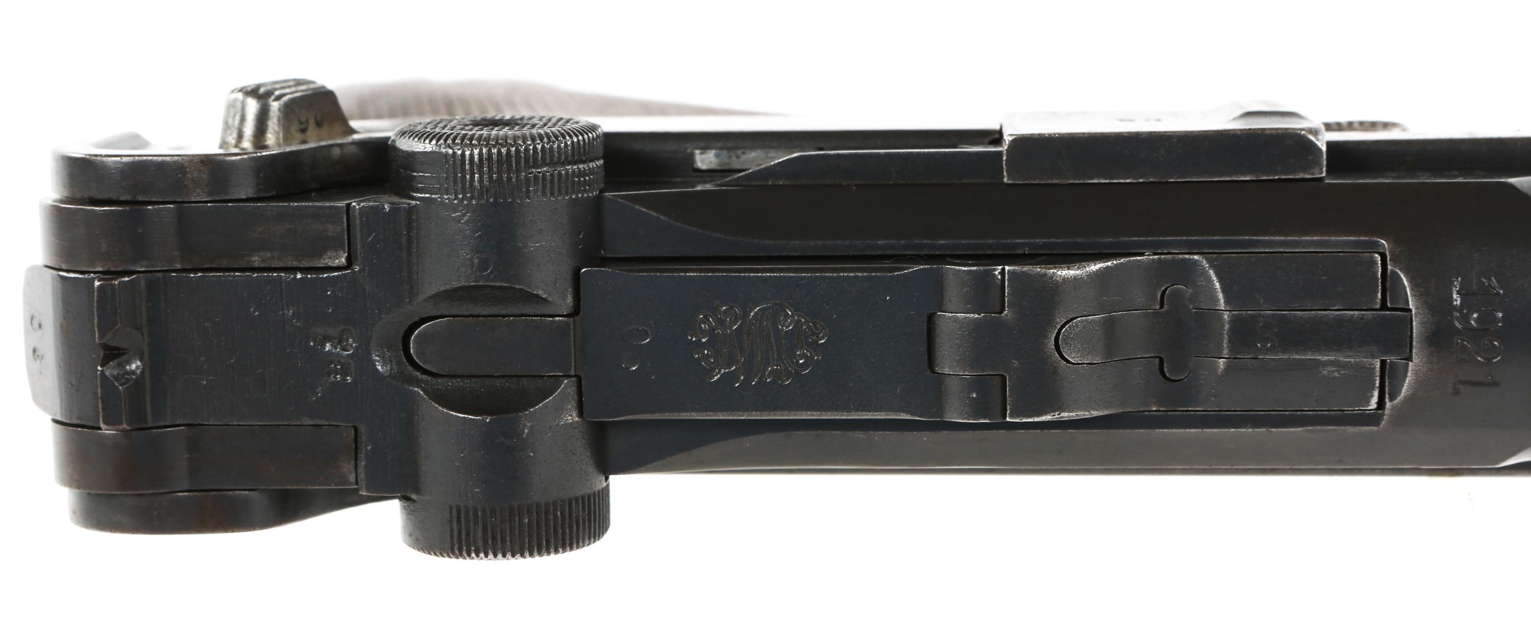 1921 WWI GERMAN DWM MODEL P.08 LUGER 9mm PISTOL
