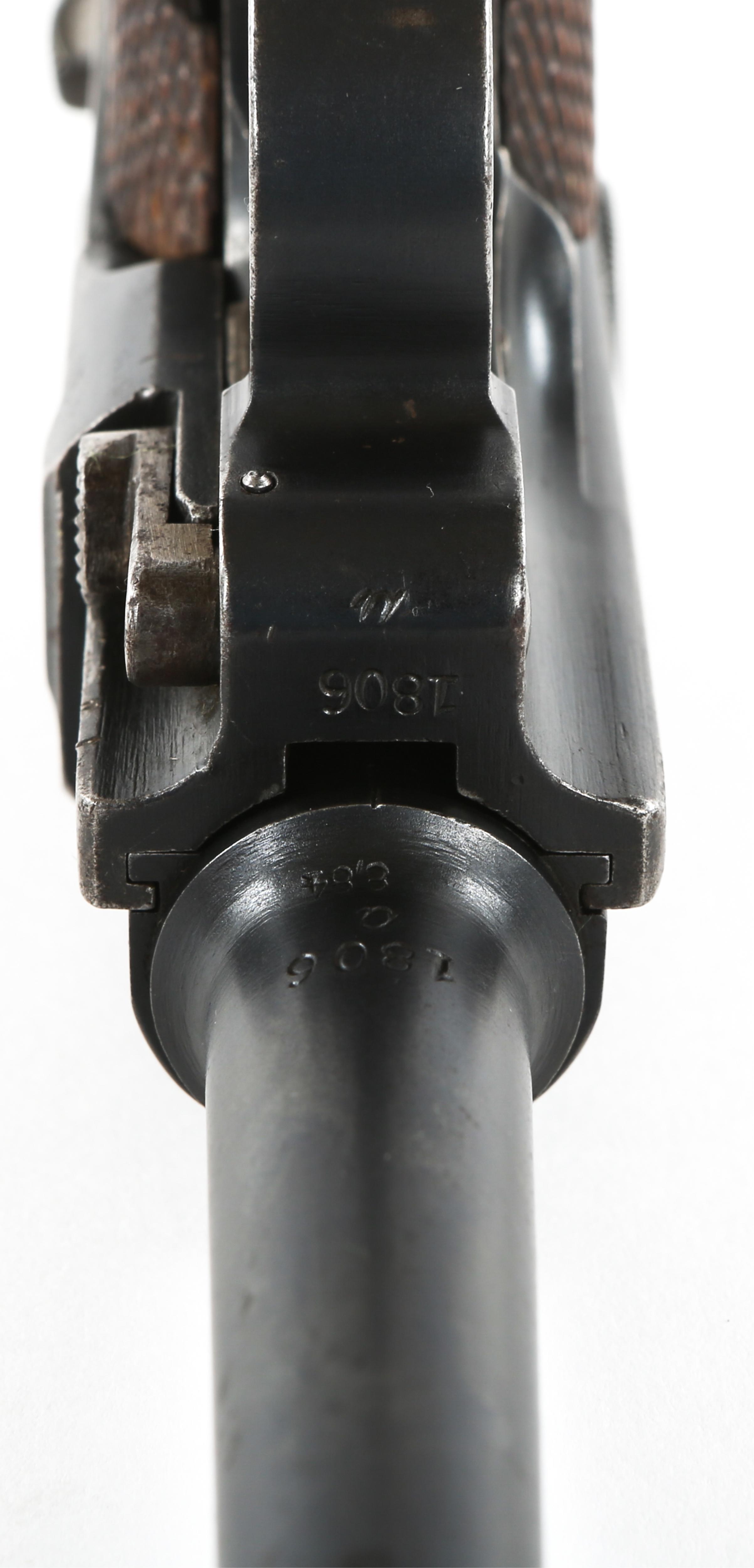 1921 WWI GERMAN DWM MODEL P.08 LUGER 9mm PISTOL