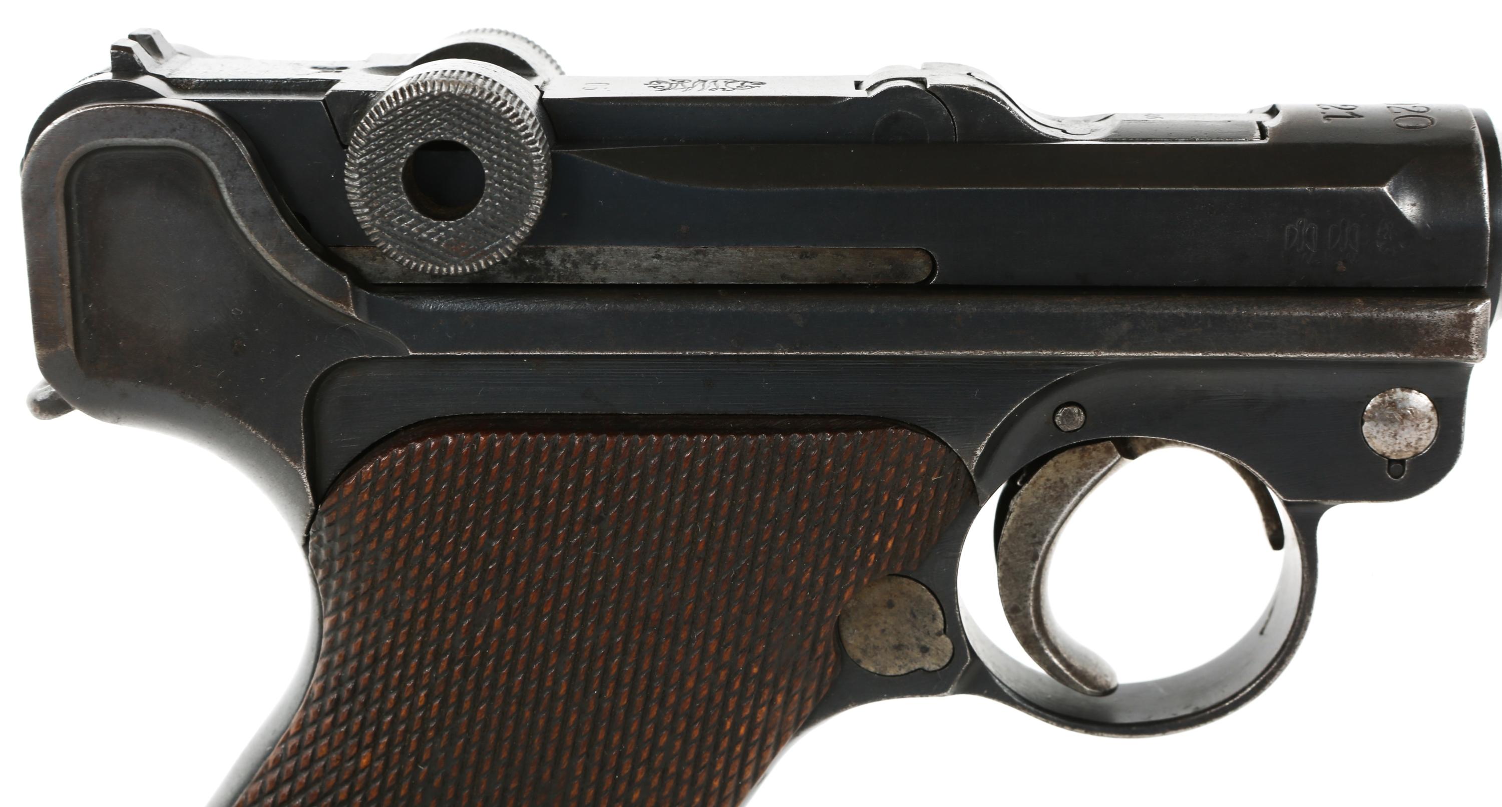 1921 WWI GERMAN DWM MODEL P.08 LUGER 9mm PISTOL