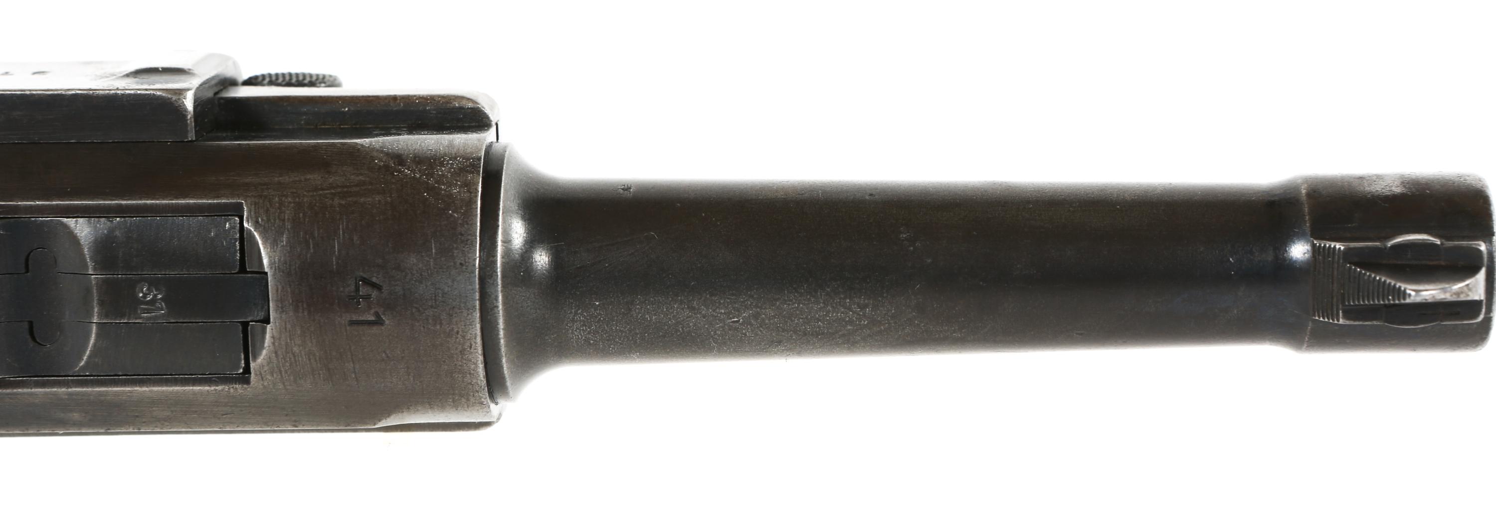 1941 WWII GERMAN MAUSER byf P08 LUGER 9mm PISTOL