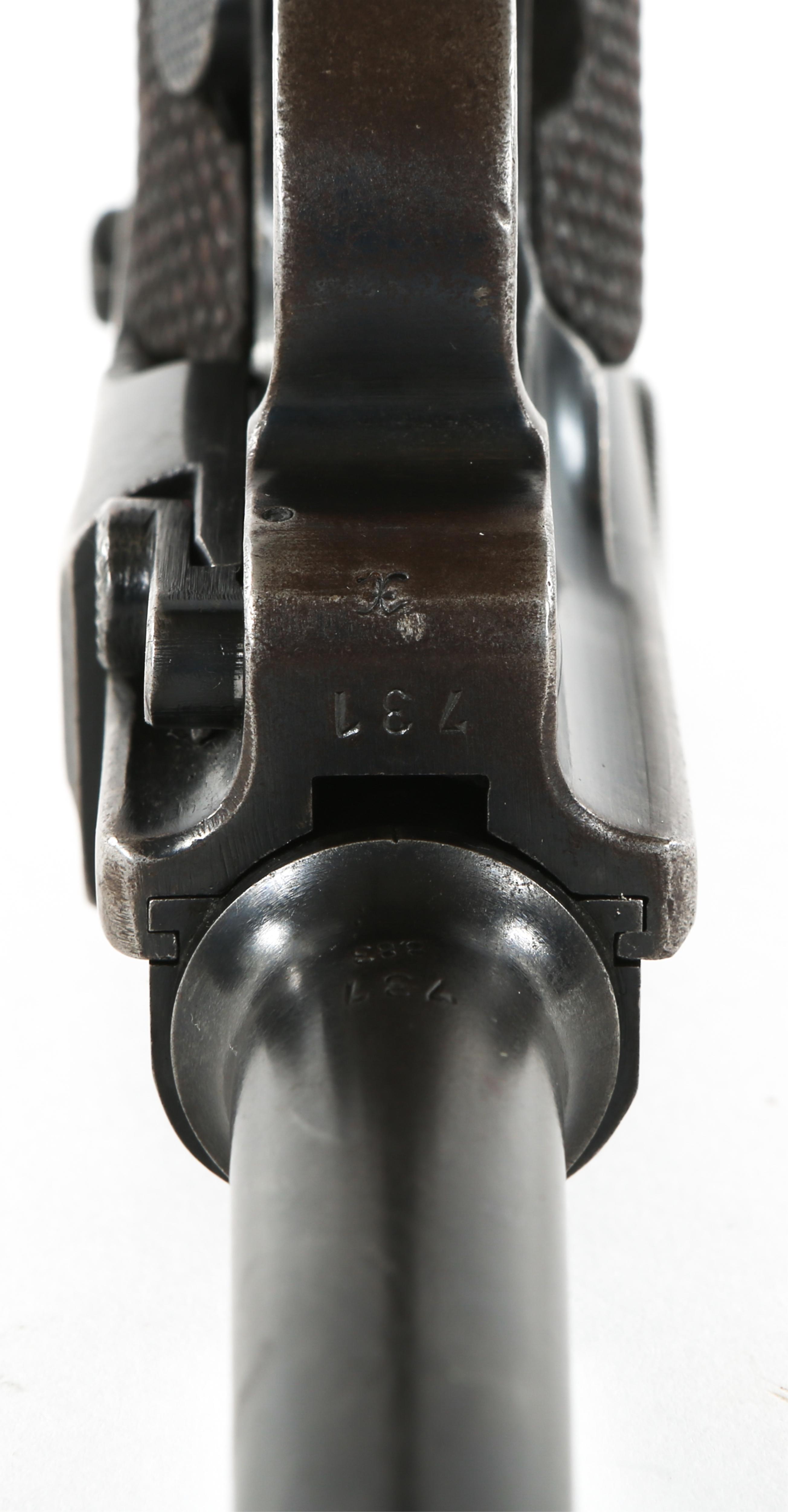 1941 WWII GERMAN MAUSER byf P08 LUGER 9mm PISTOL
