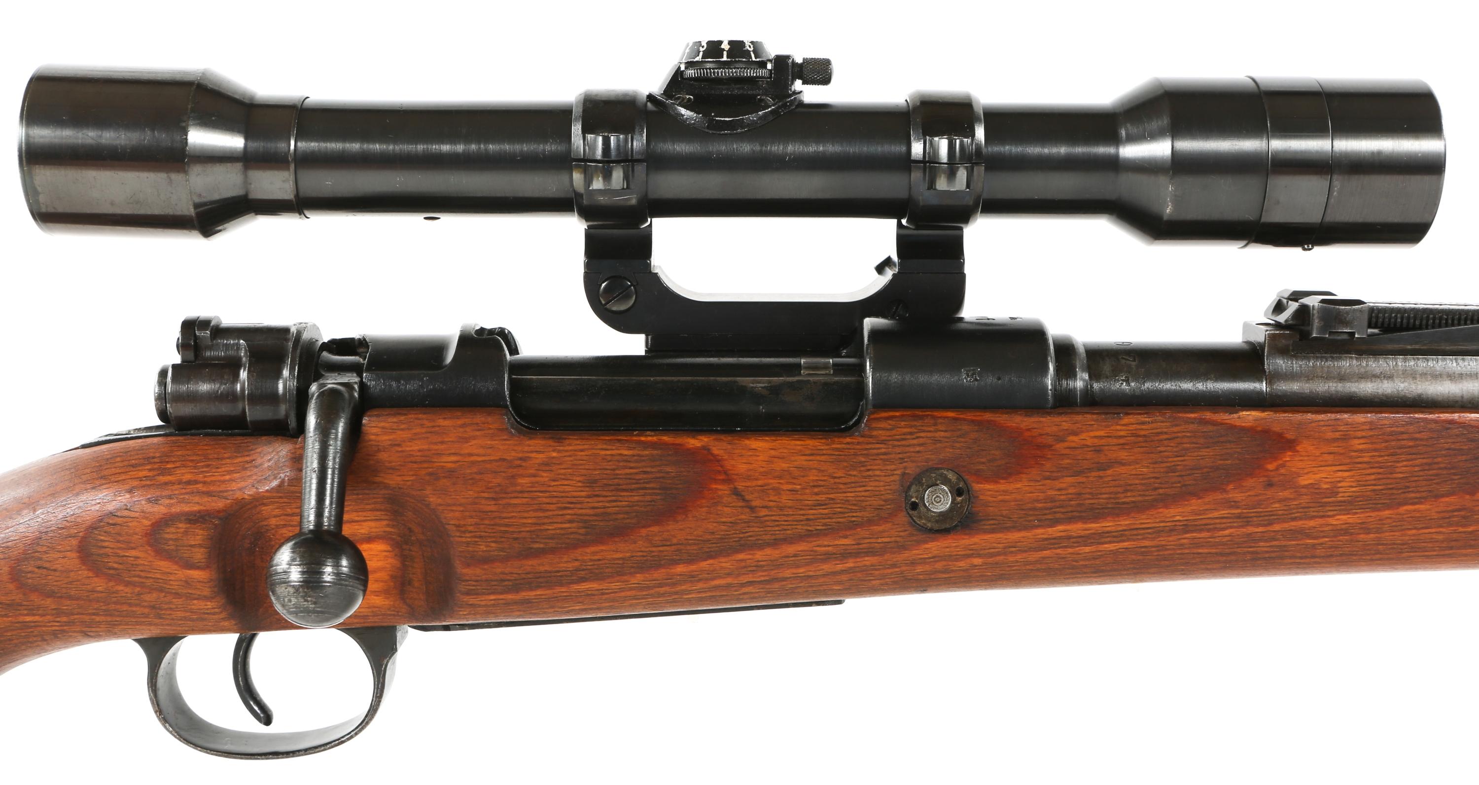 1943 WWII GERMAN MAUSER byf K.98 SNIPER RIFLE
