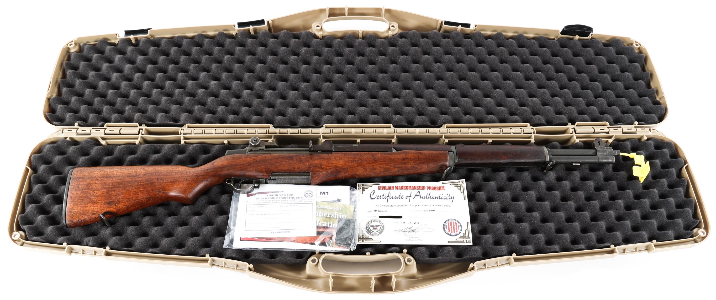 CMP WINCHESTER US M1 GARAND .30-06 CALIBER RIFLE