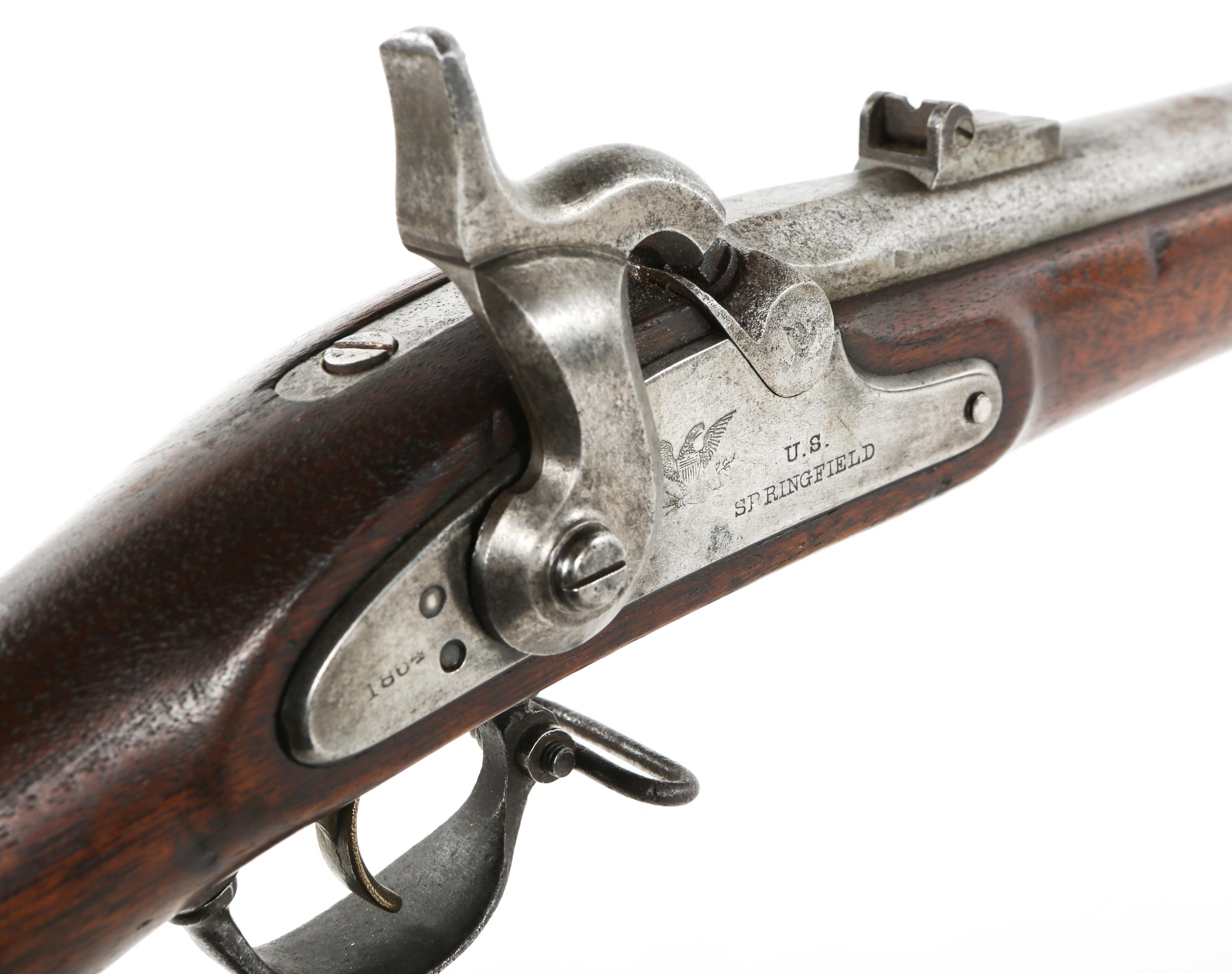 1864 US SPRINGFIELD M1863 .58 CAL TYPE II MUSKET