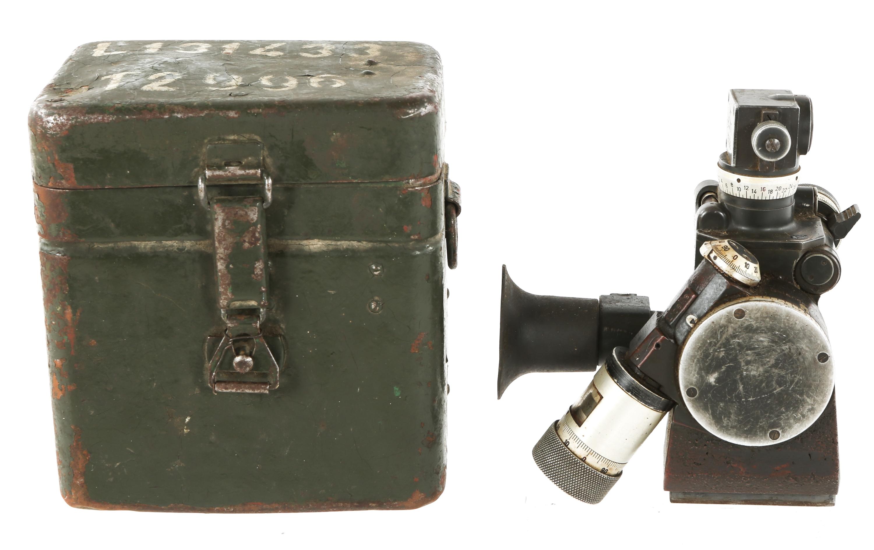 WWII GERMAN BUSCH A-G M.G. Z.40 SCOPE WITH CASE