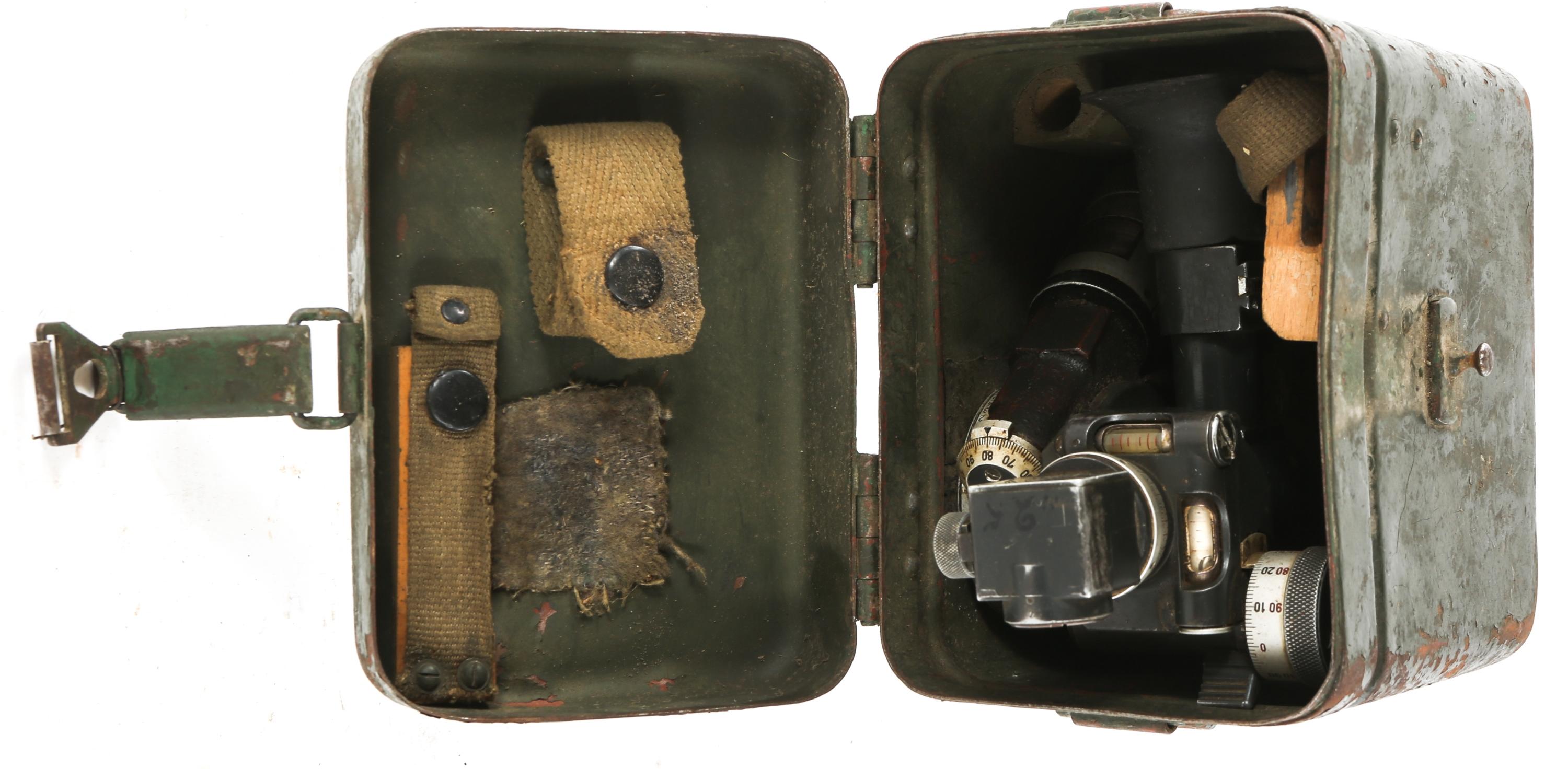 WWII GERMAN BUSCH A-G M.G. Z.40 SCOPE WITH CASE