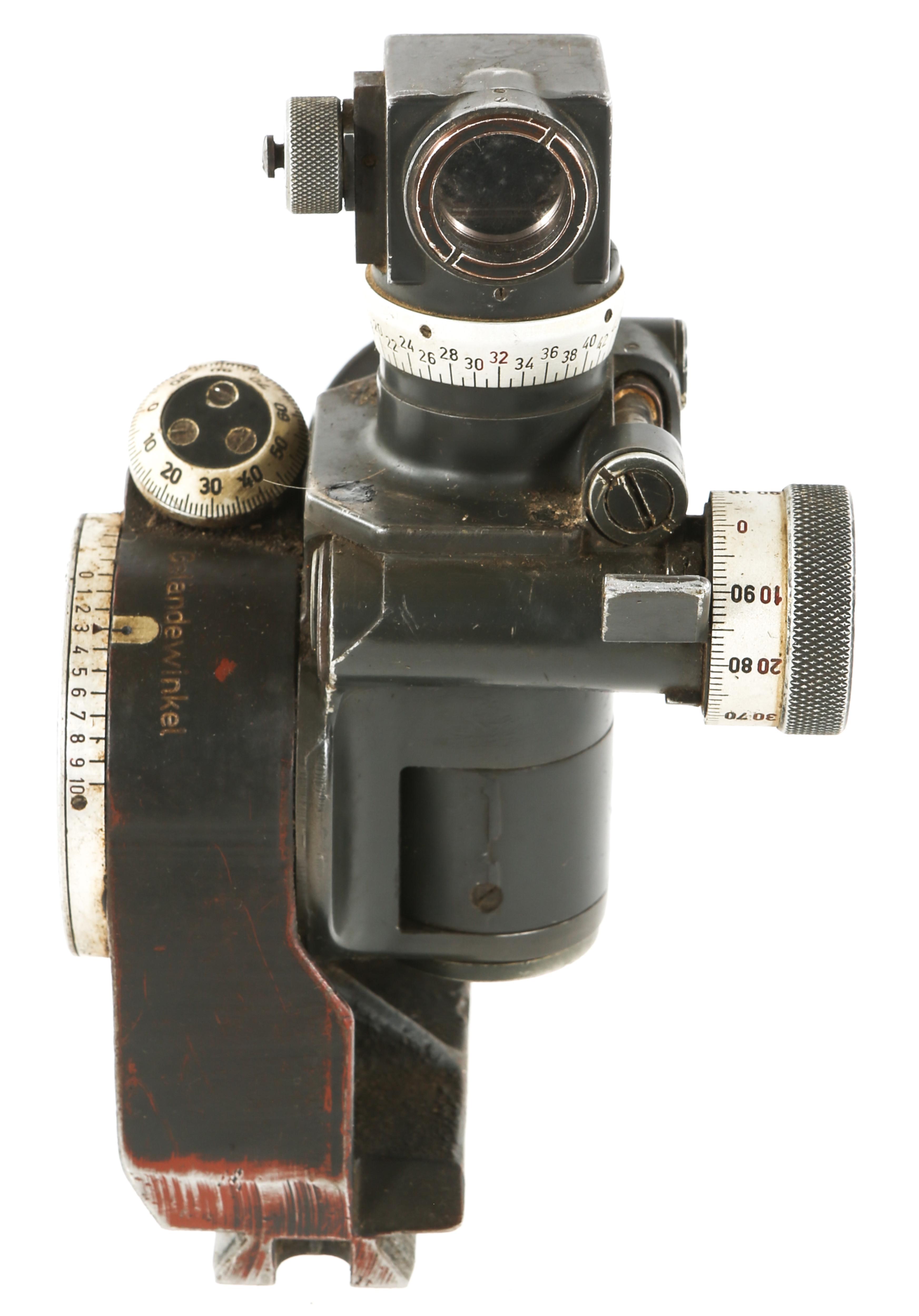 WWII GERMAN BUSCH A-G M.G. Z.40 SCOPE WITH CASE