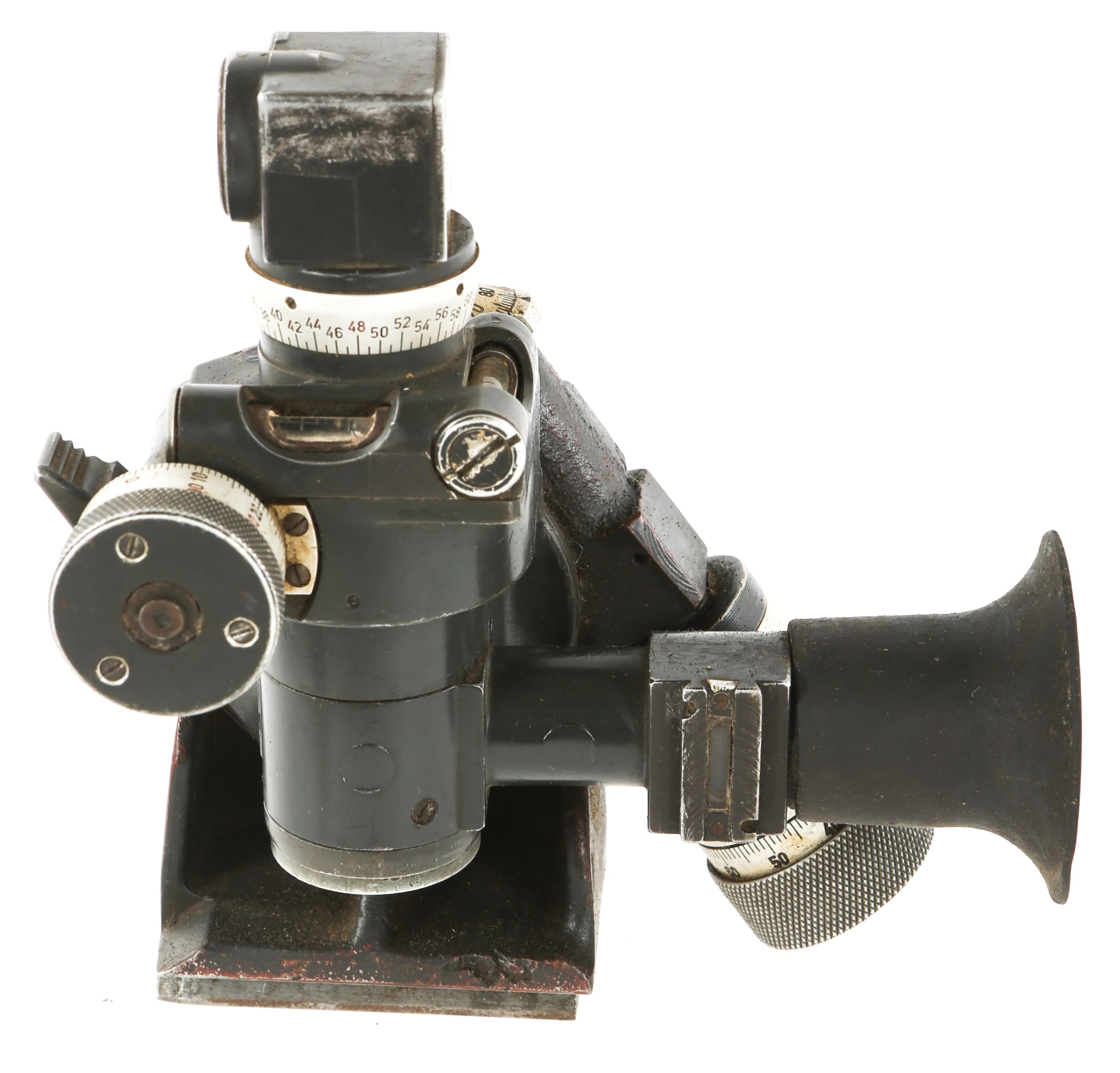 WWII GERMAN BUSCH A-G M.G. Z.40 SCOPE WITH CASE