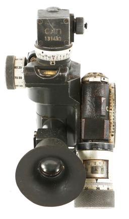 WWII GERMAN BUSCH A-G M.G. Z.40 SCOPE WITH CASE