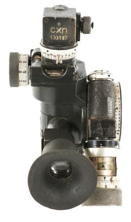 WWII GERMAN BUSCH A-G M.G. Z.40 SCOPE WITH CASE